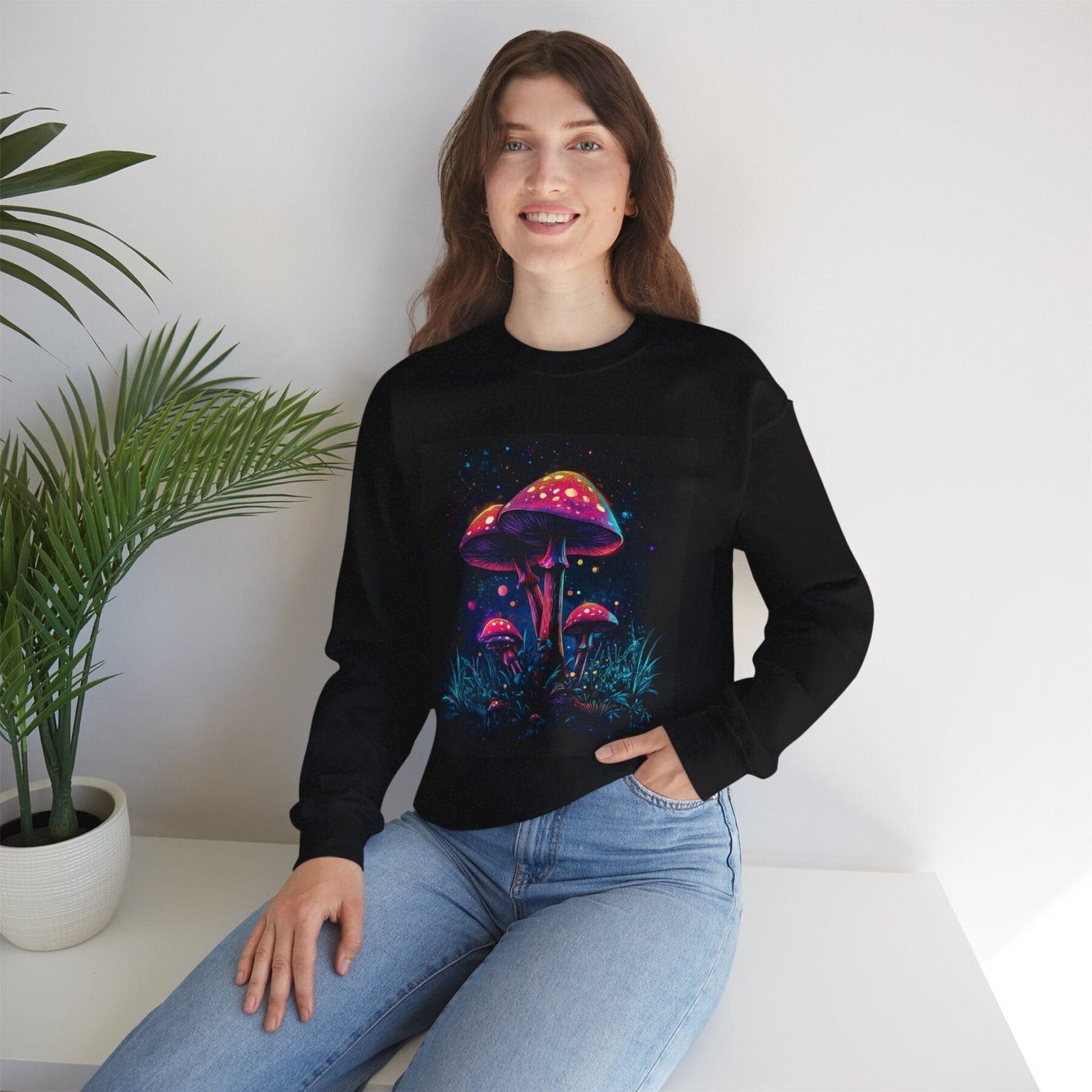 Bluza basic z motywem grzybowym 19 - Image 8