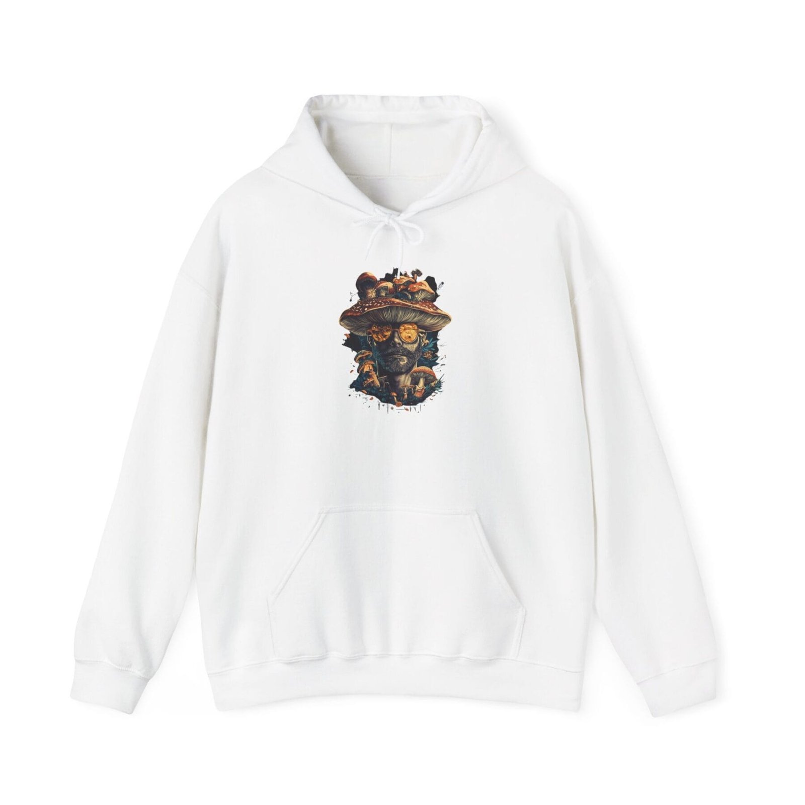 Bluza z kapturem z motywem grzybowym 14 - Image 3