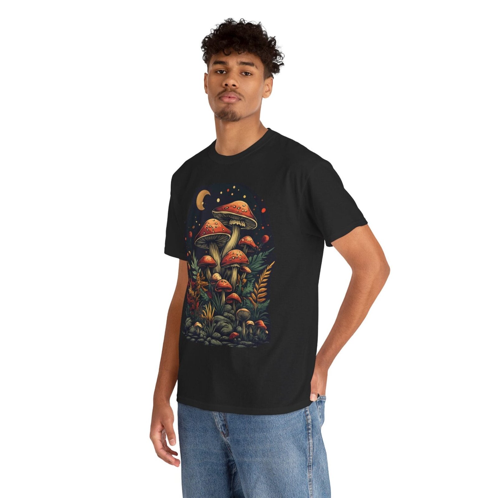 Shroomy Night 1: T-shirt unisex - Image 15