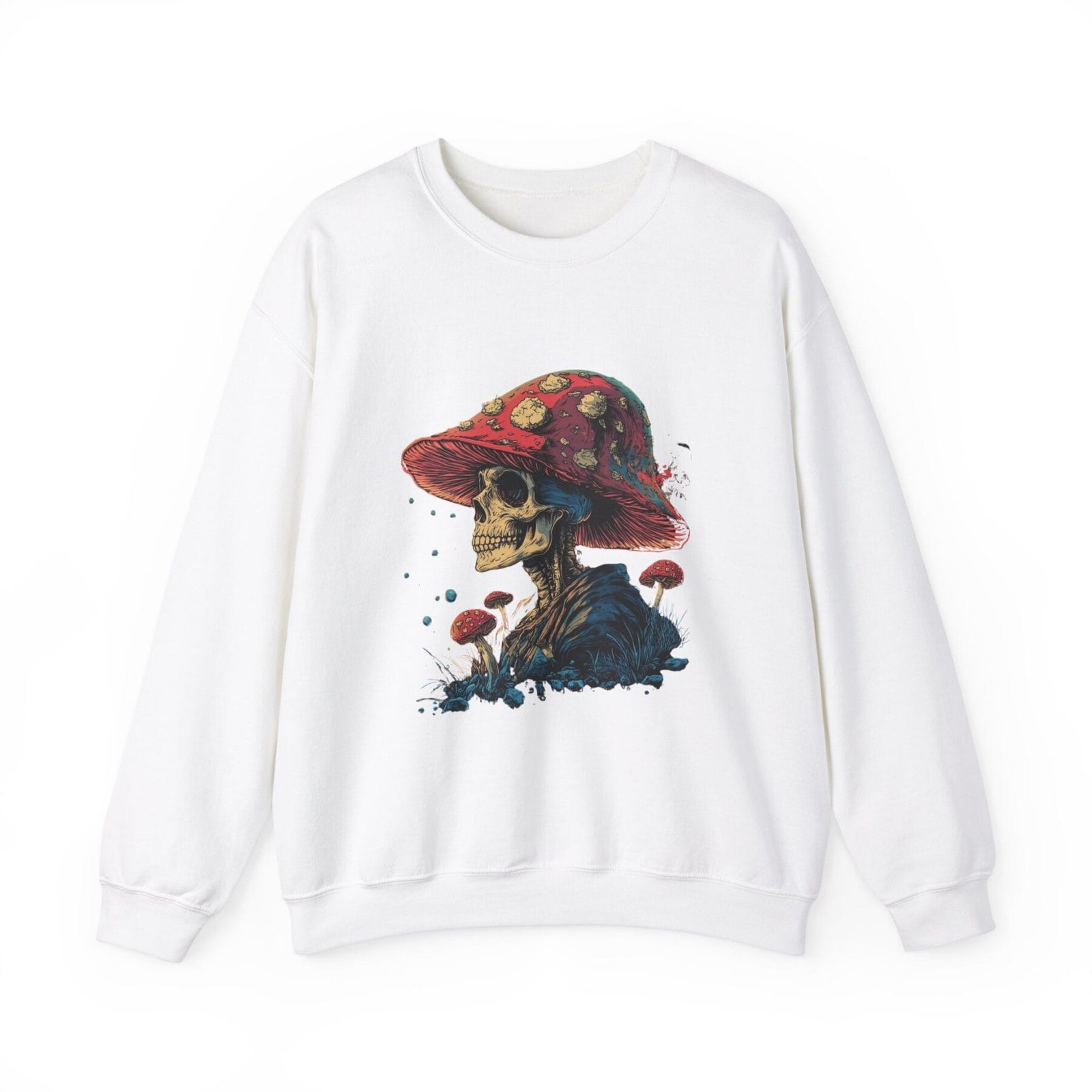Bluza basic z motywem grzybowym 11