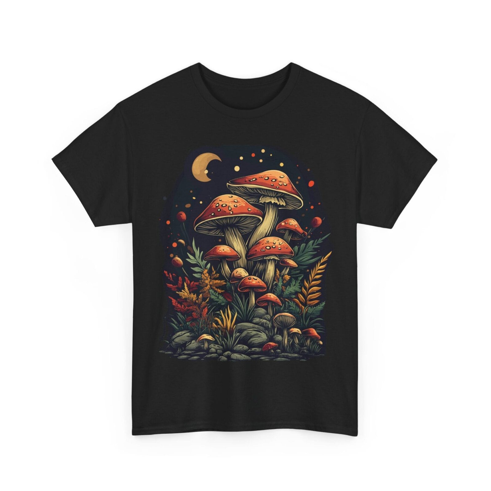 Shroomy Night 1: T-shirt unisex