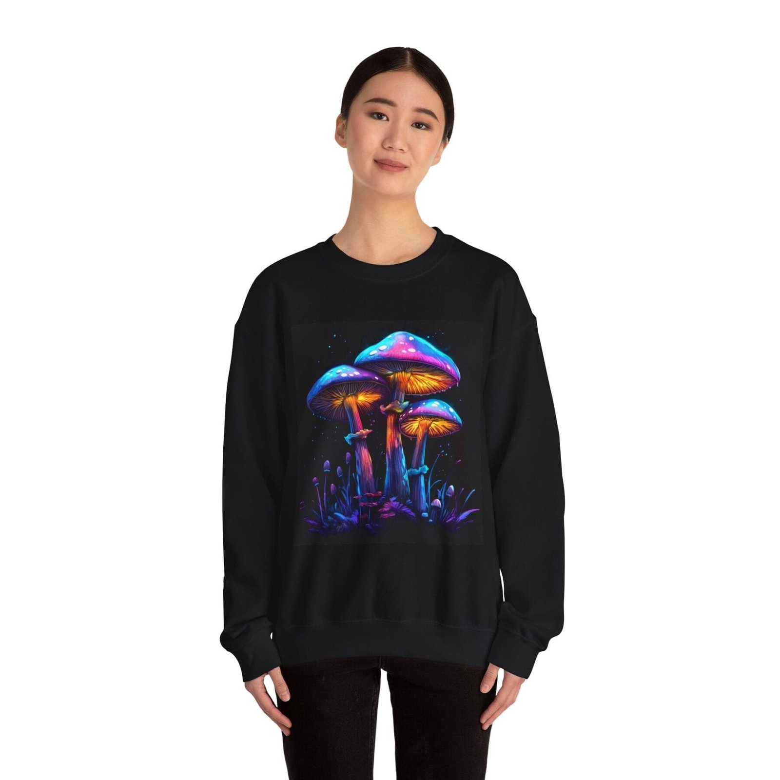Bluza basic z motywem grzybowym 24 - Image 4