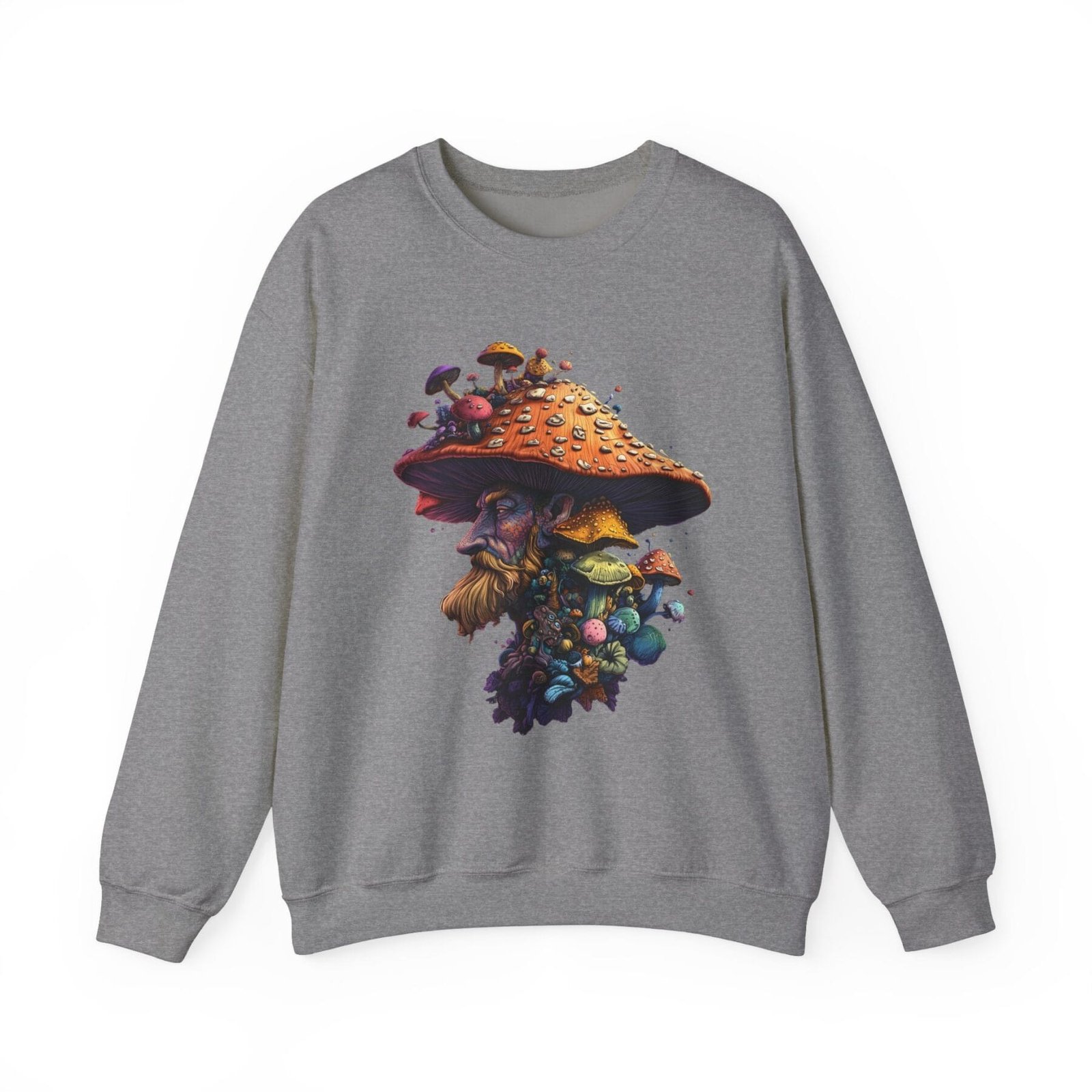 Bluza basic z motywem grzybowym 15 - Image 3