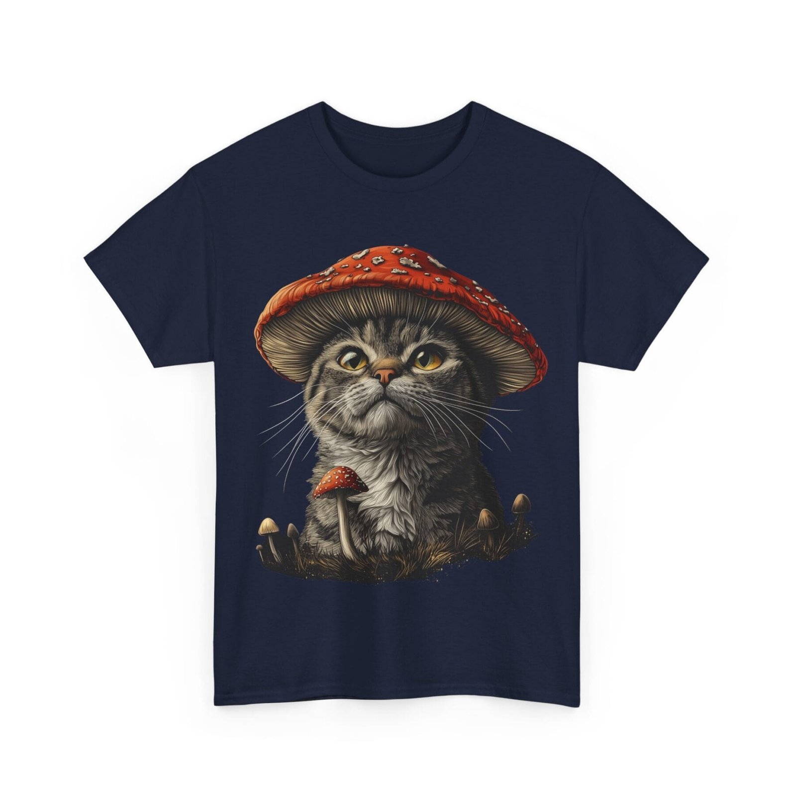 Grzybokot: T-shirt muchomor kot - unisex - Image 6