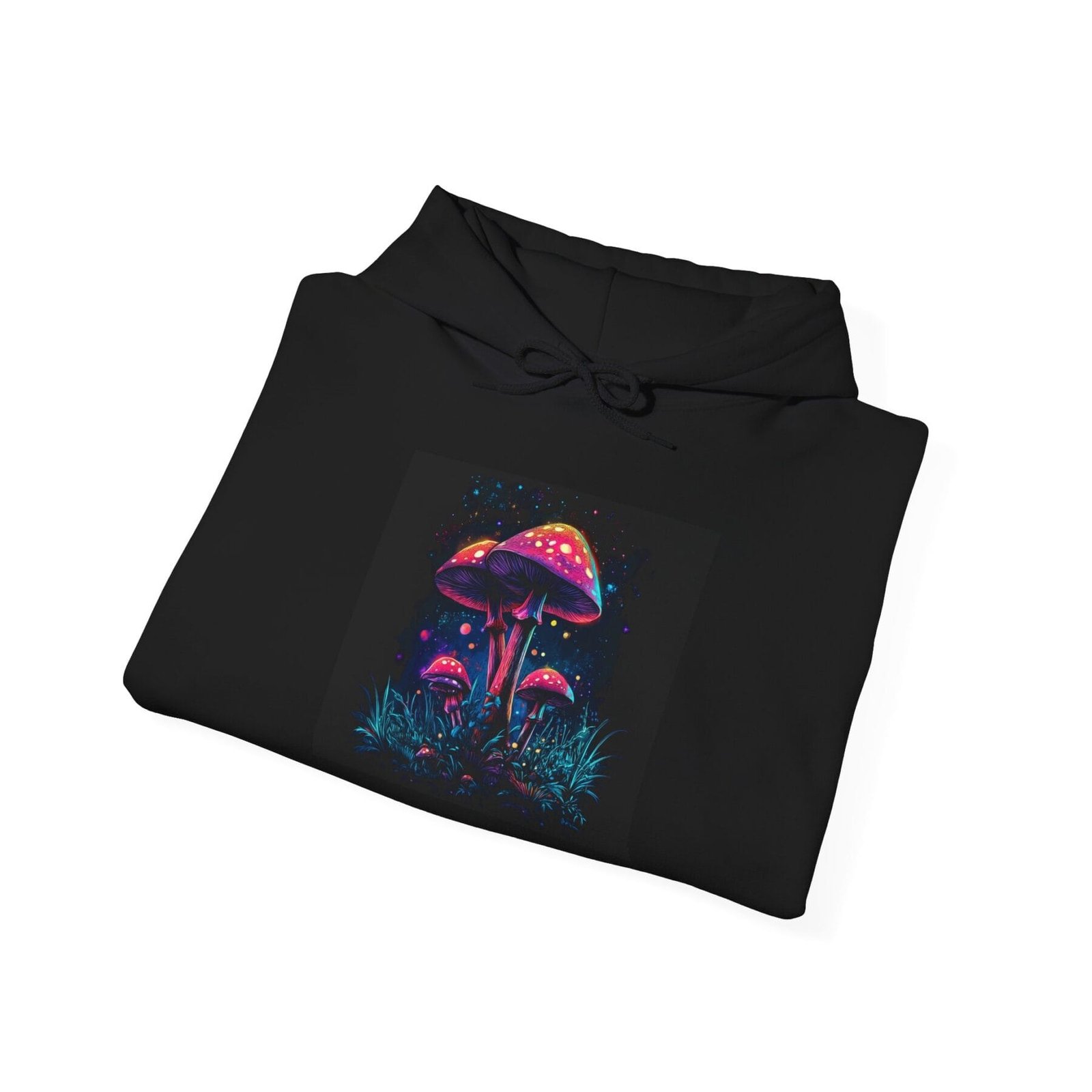 Bluza z kapturem z motywem grzybowym 19 - Image 3