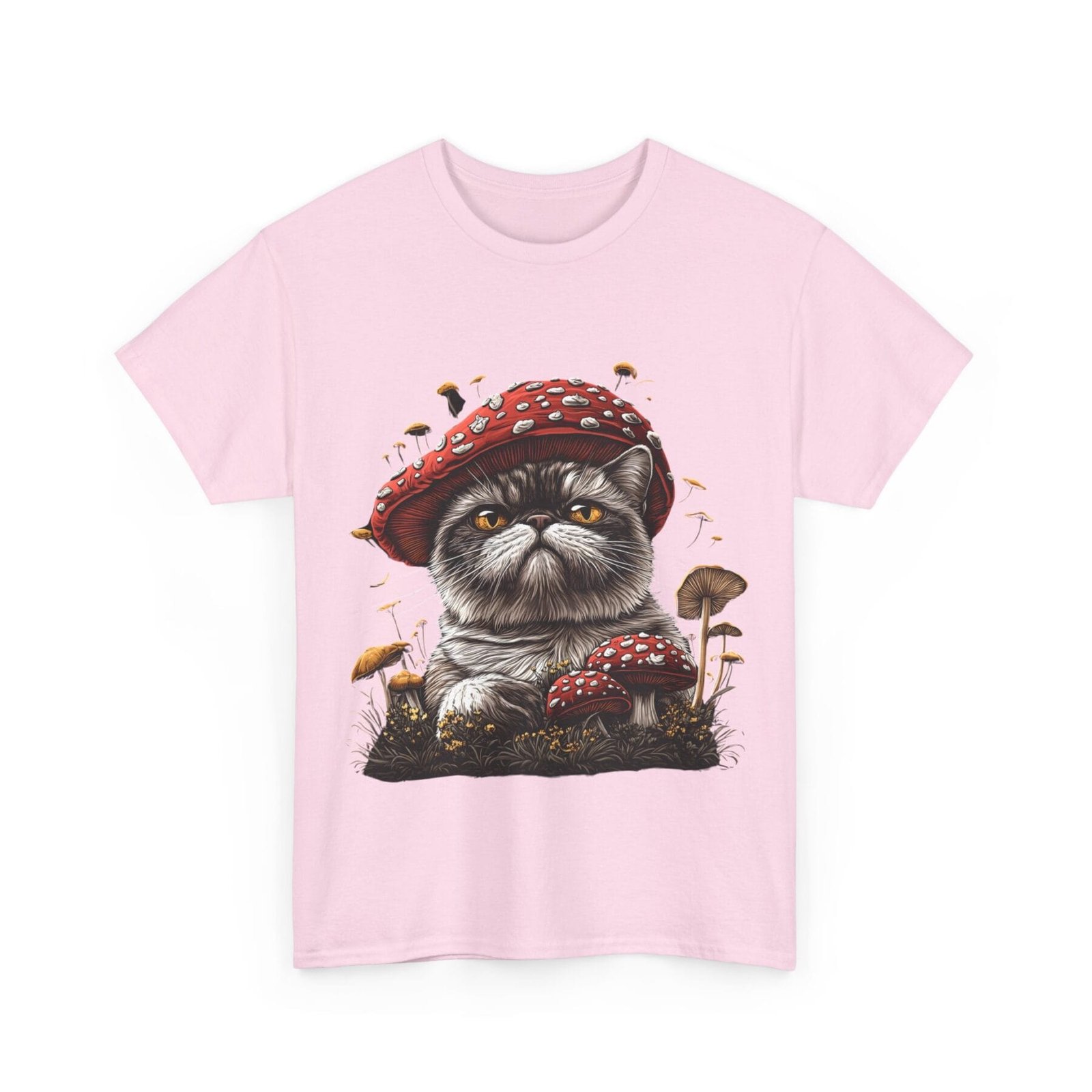 Grzybokot: T-shirt muchomor kot 4 – unisex - Image 7