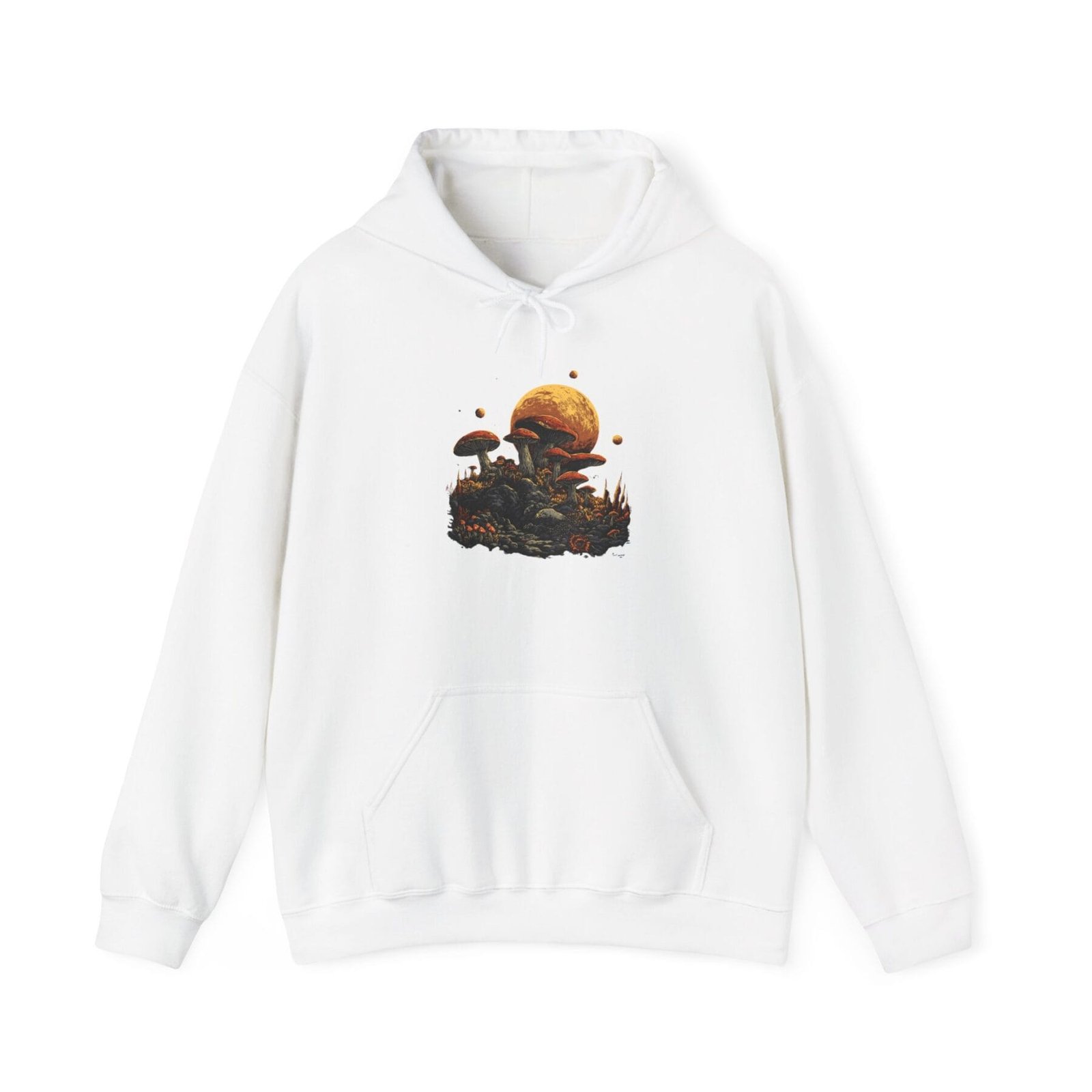 Bluza z kapturem z motywem grzybowym 32 - Image 2