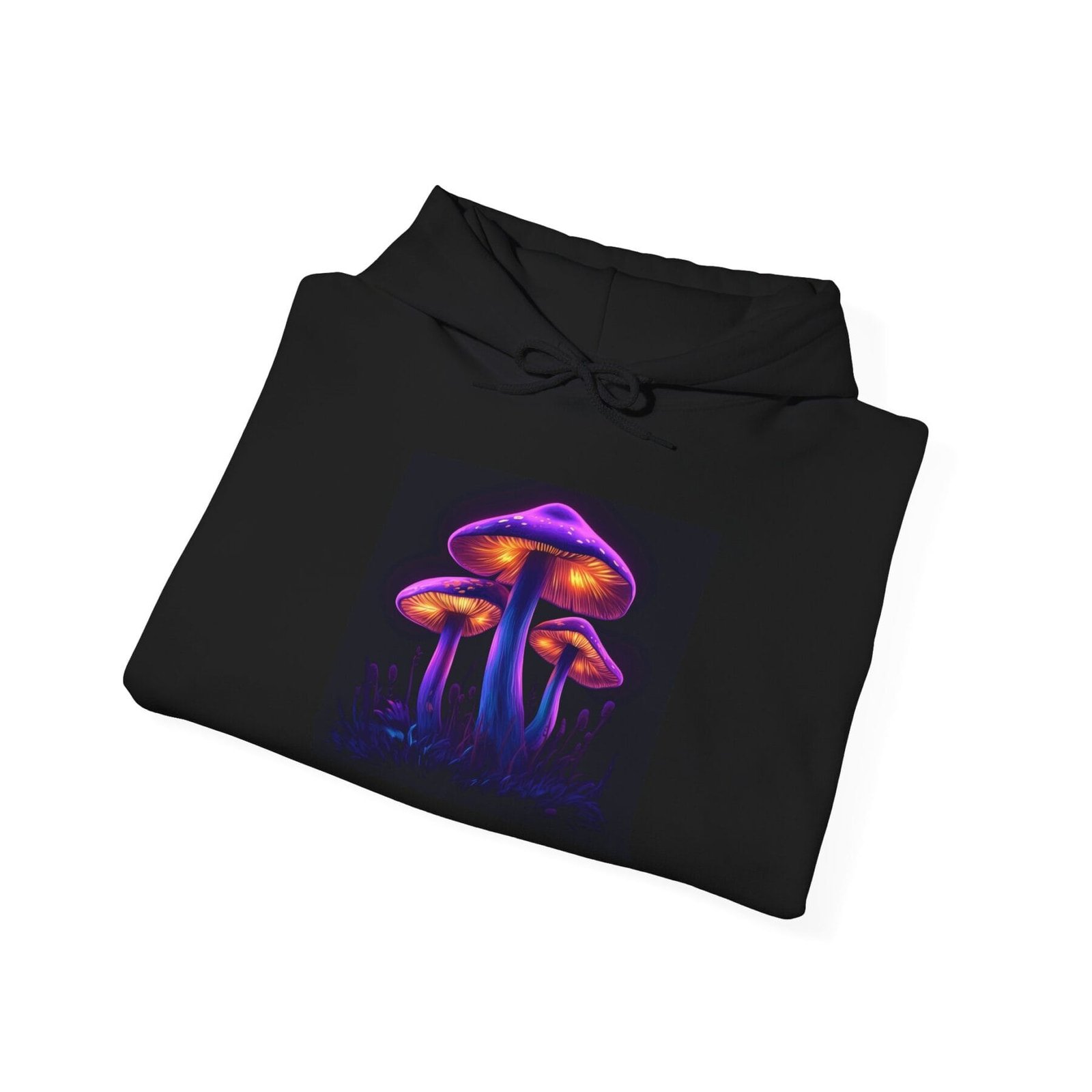 Bluza z kapturem z motywem grzybowym 23 - Image 3