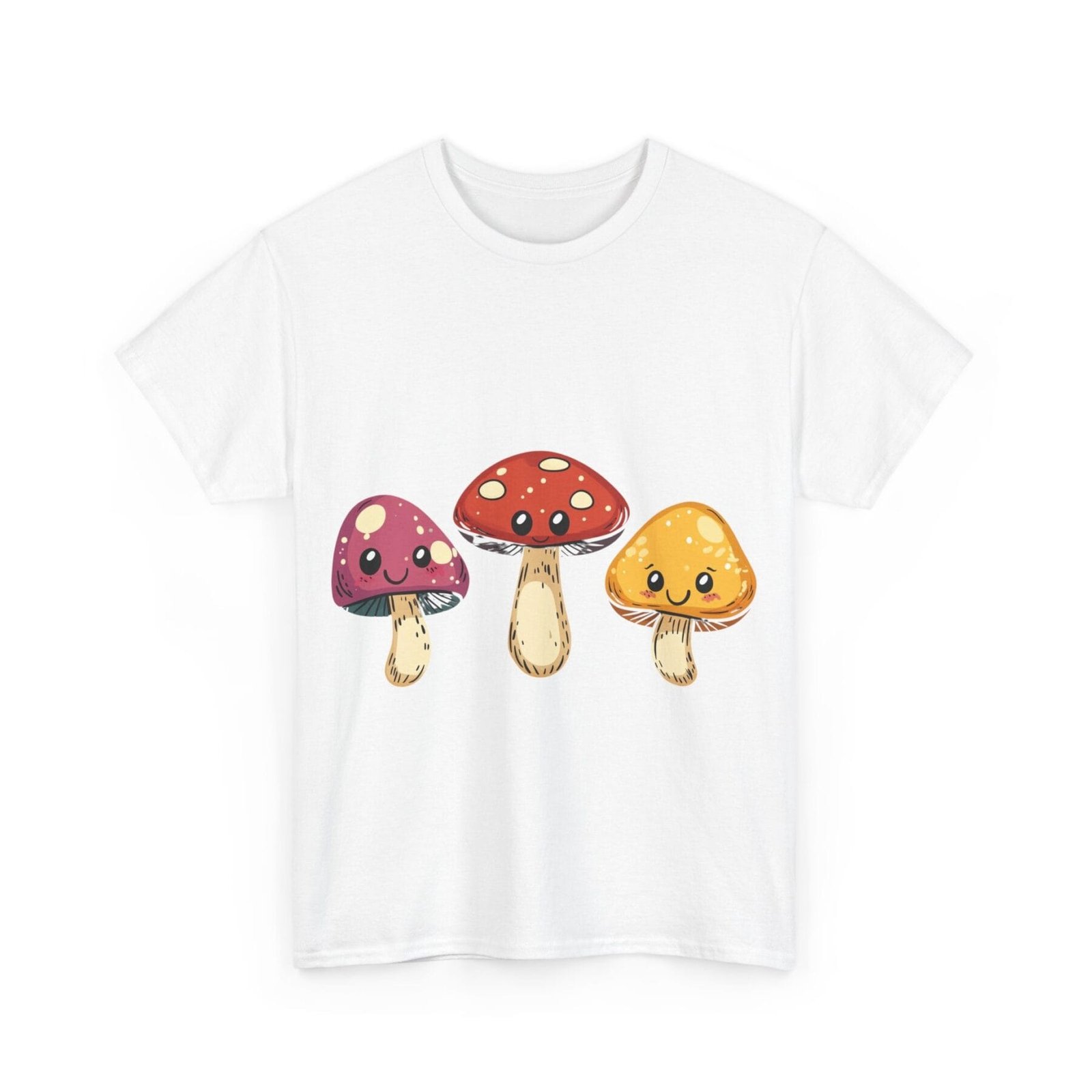 Cartoon Shroom 2: T-shirt unisex - Image 2