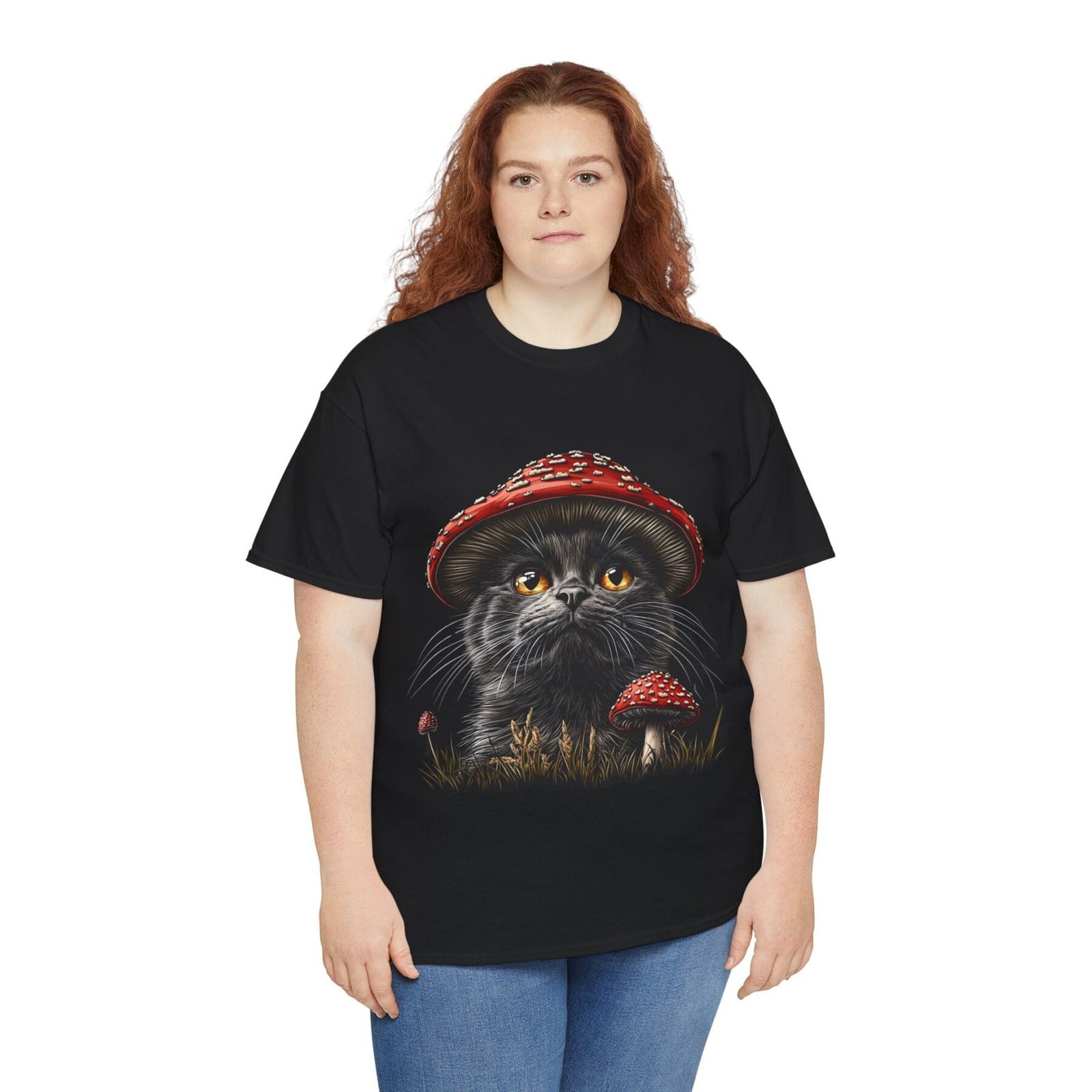Grzybokot: T-shirt muchomor kot 3 – unisex - Image 14