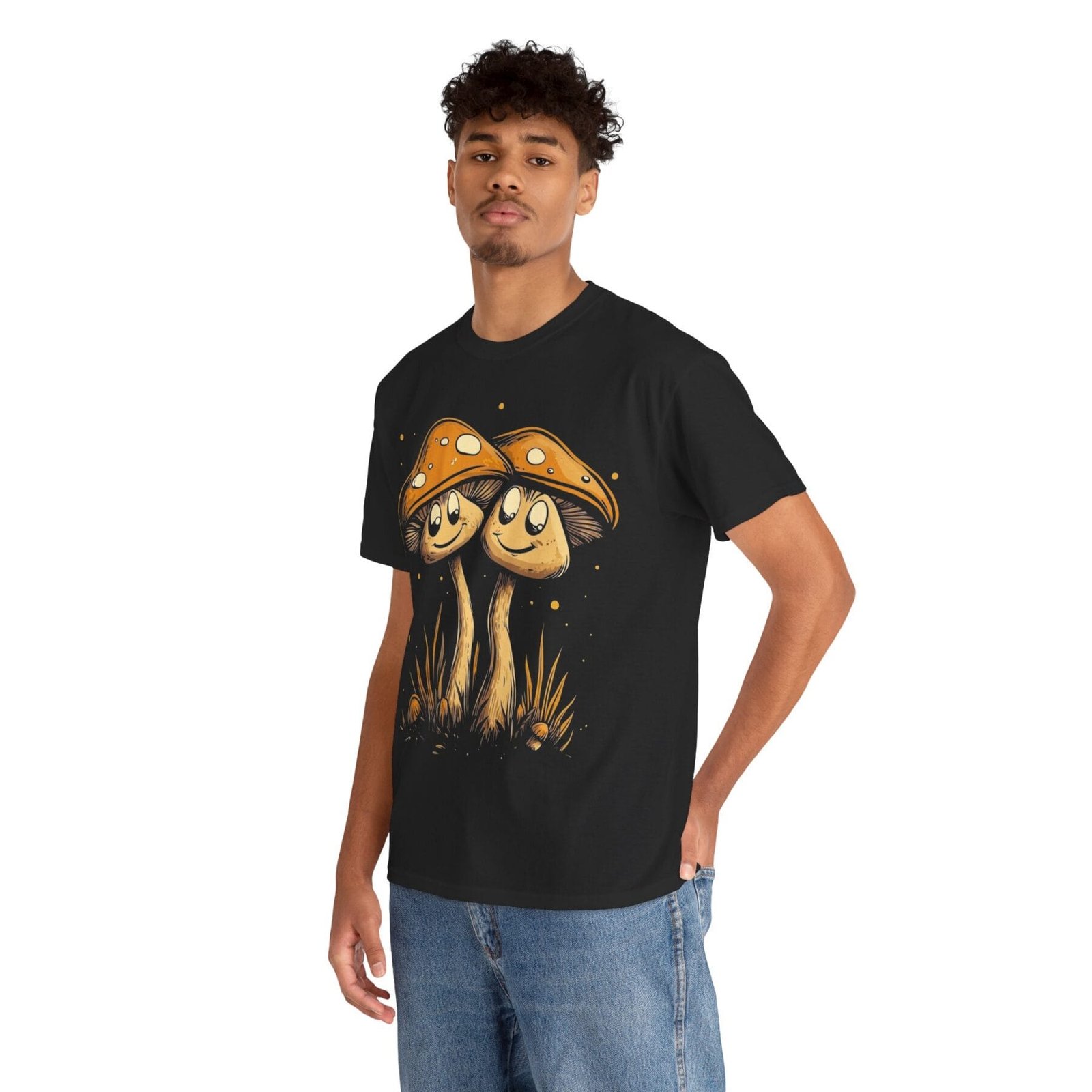 Cartoon Shroom 5: T-shirt unisex - Image 11