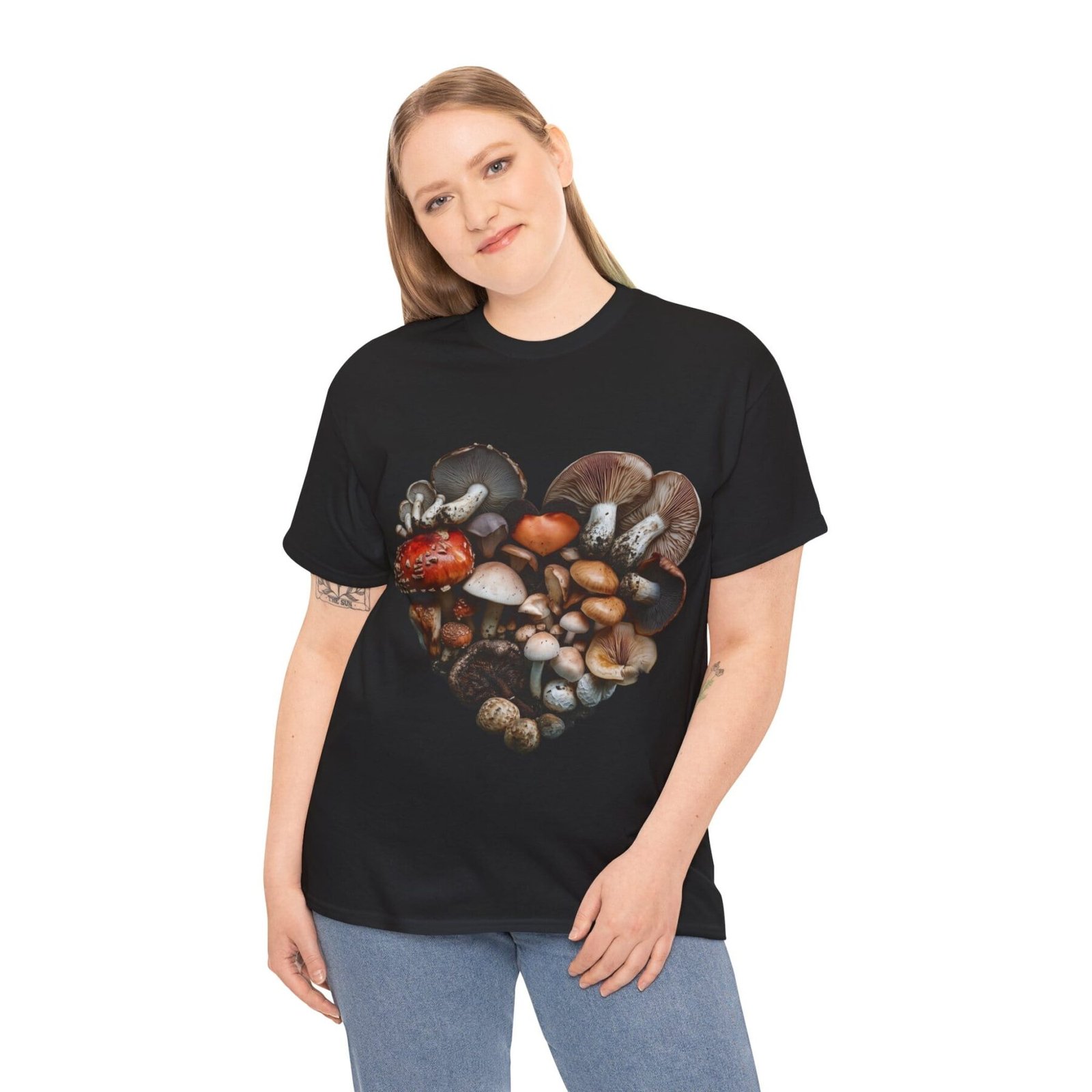 Mushroom Love 1: T-shirt unisex - Image 12