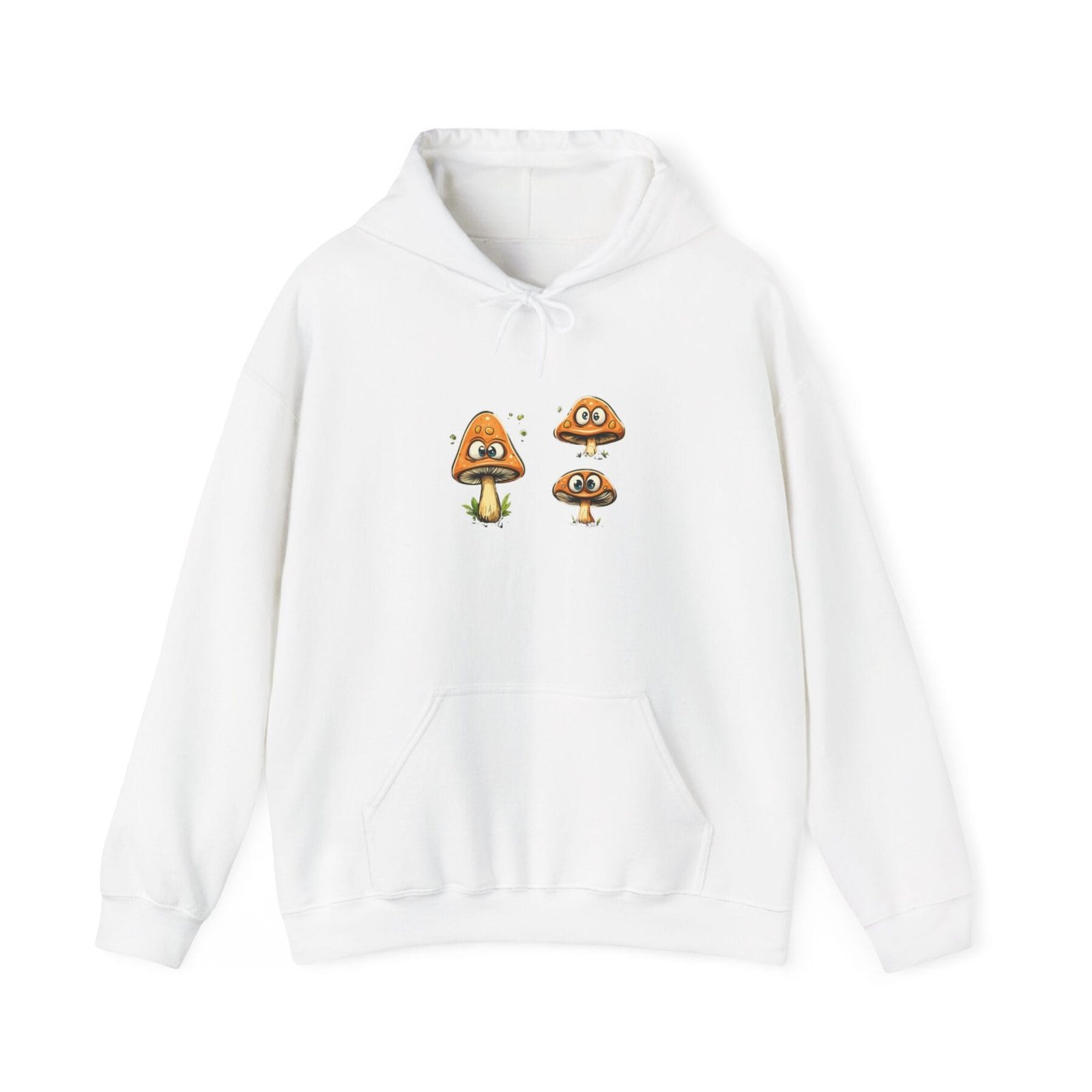 Bluza z kapturem z motywem grzybowym 25 - Image 2