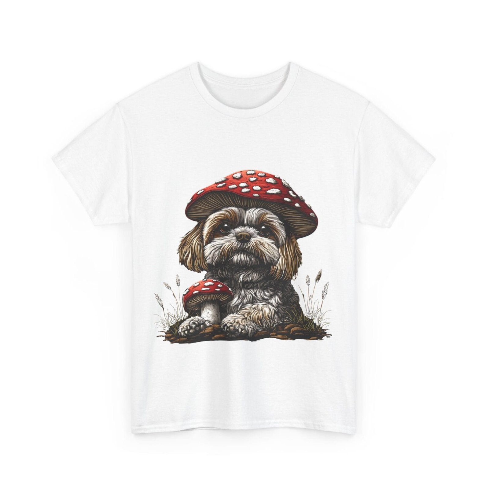 Grzybopsiak: T-shirt muchomor pies 4 – unisex - Image 2