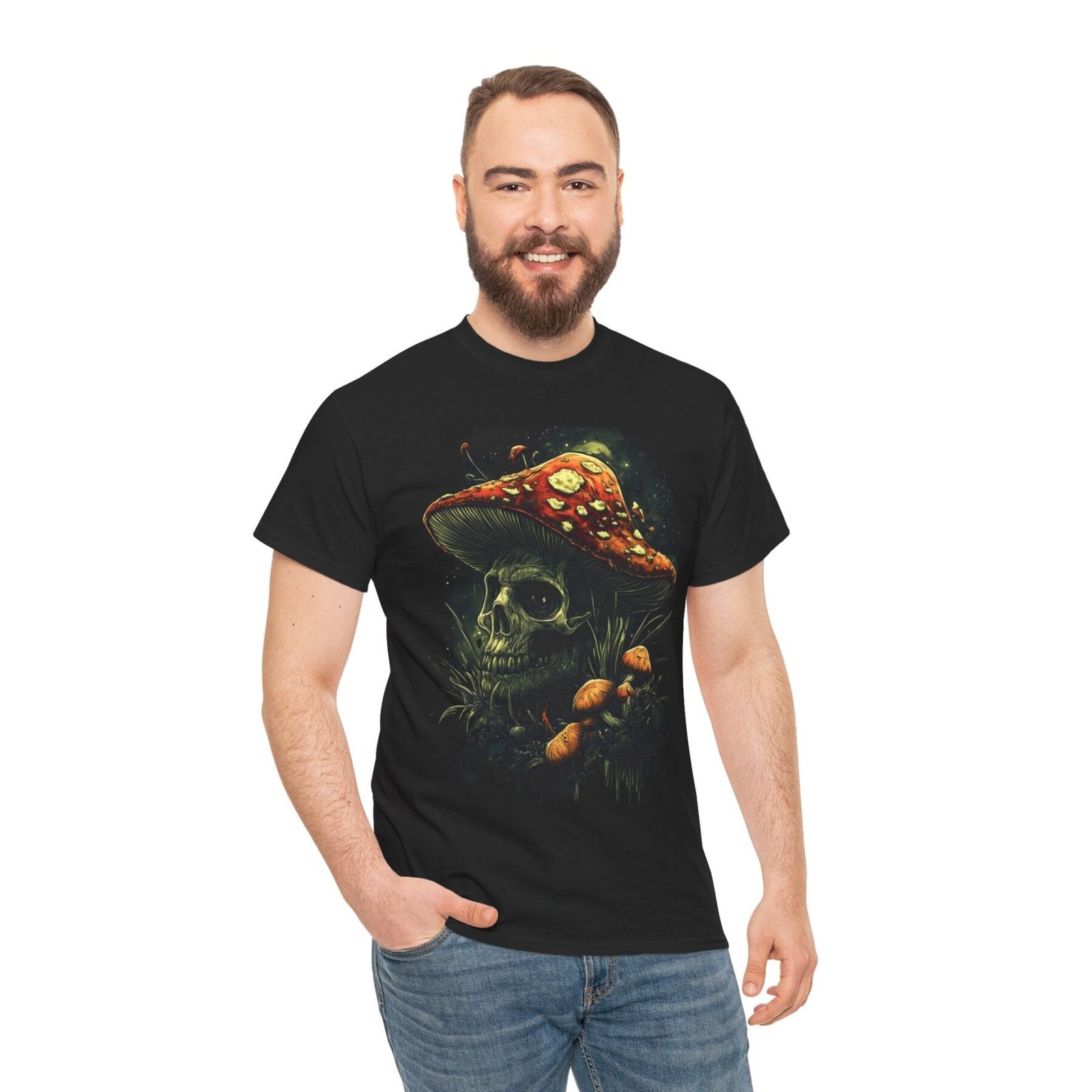 Mushroom Head 2: T-shirt unisex - Image 13