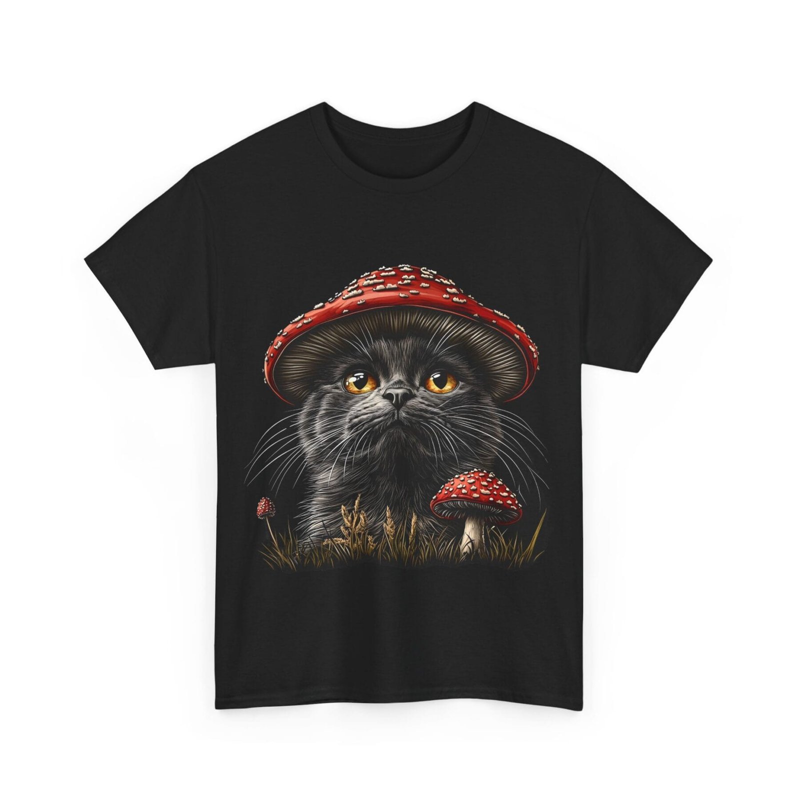 Grzybokot: T-shirt muchomor kot 3 – unisex