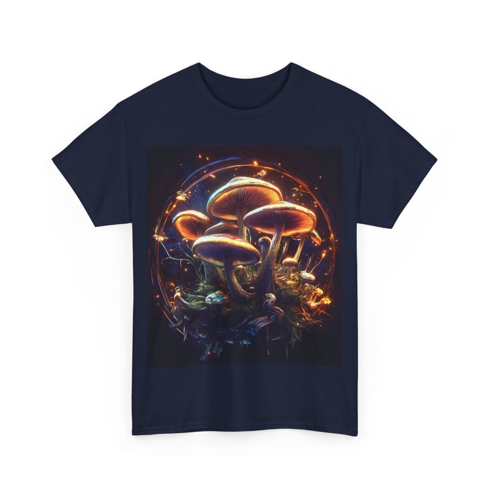 Glowy Shroom 4: T-shirt unisex - Image 2