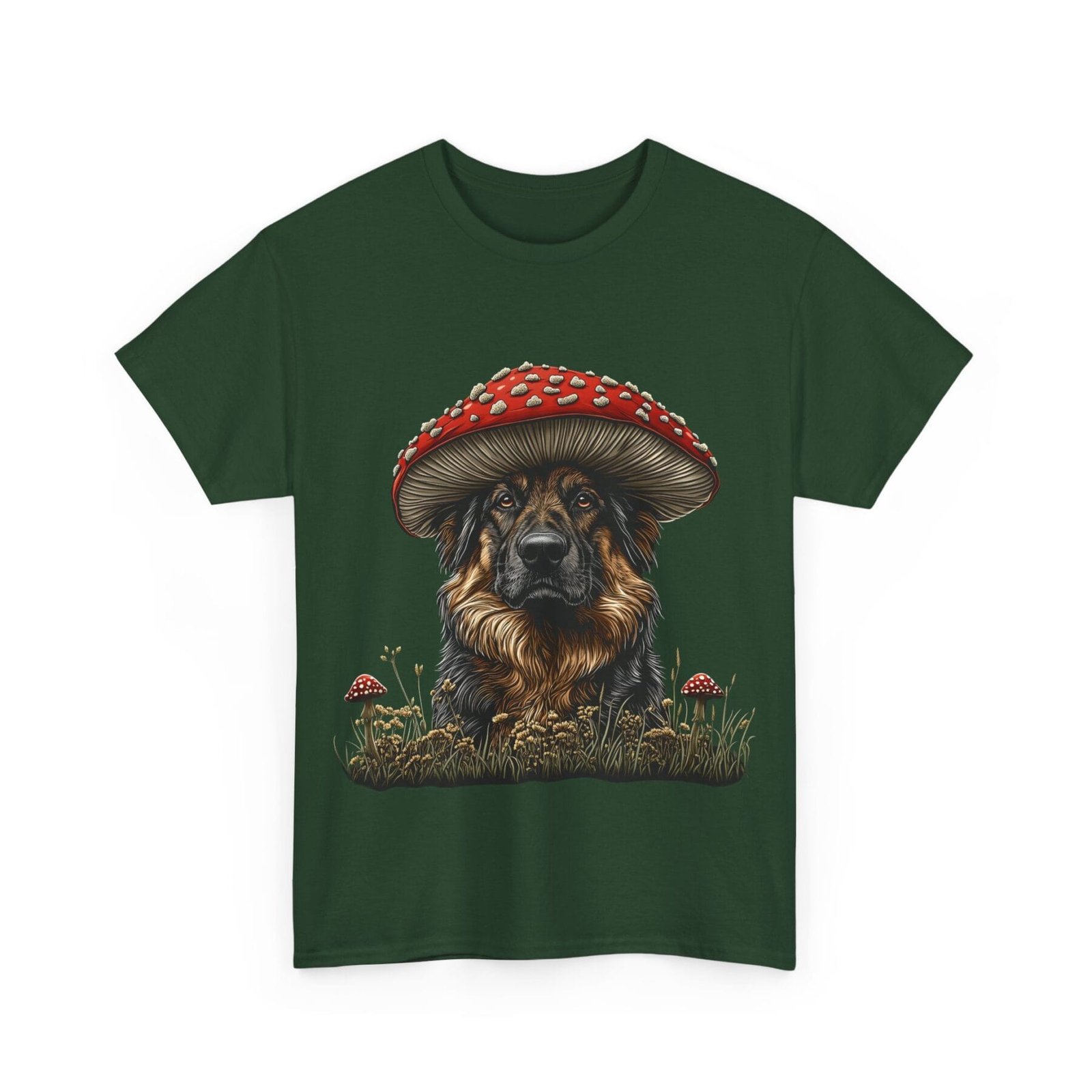 Grzybopsiak: T-shirt muchomor pies 2 – unisex - Image 4