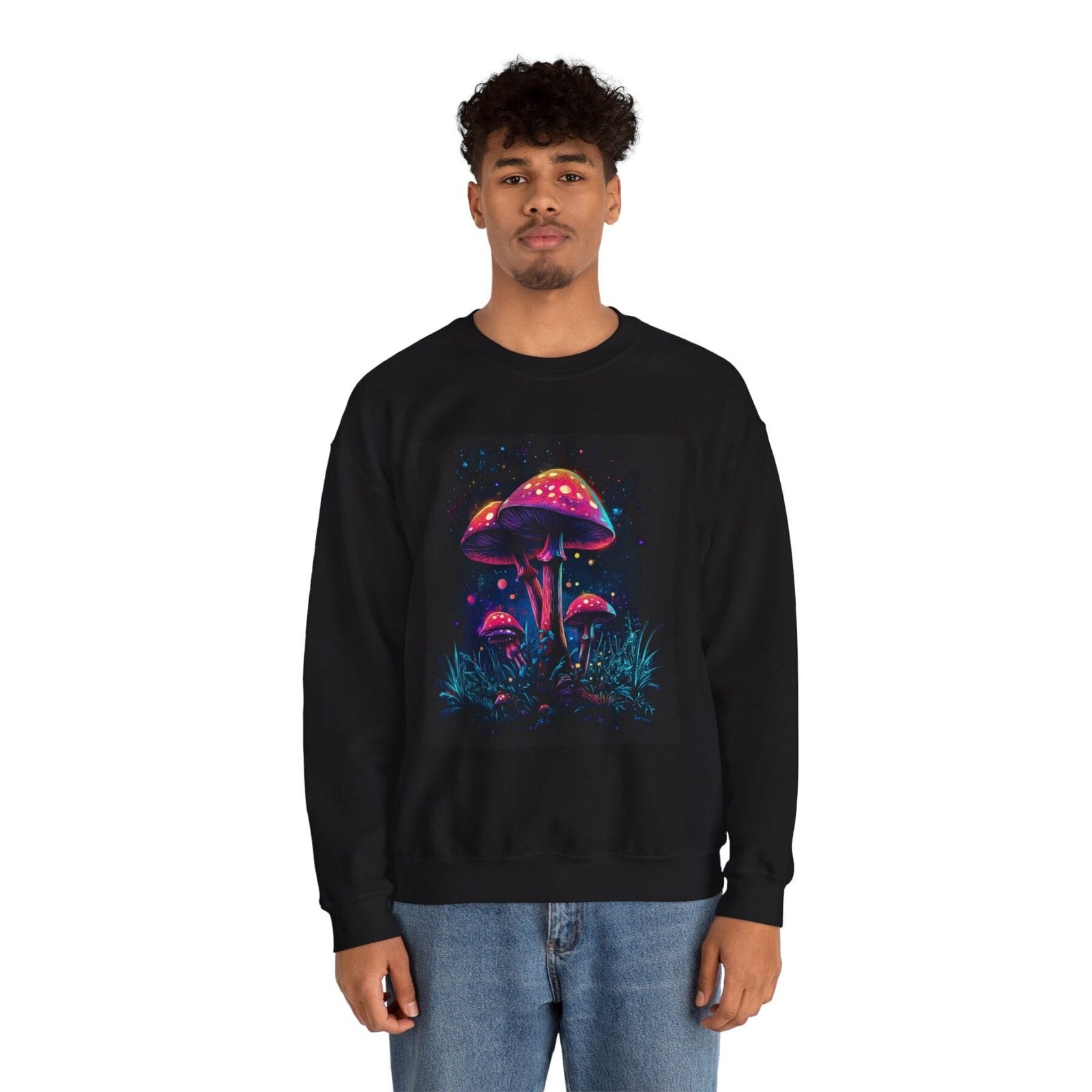 Bluza basic z motywem grzybowym 19 - Image 5