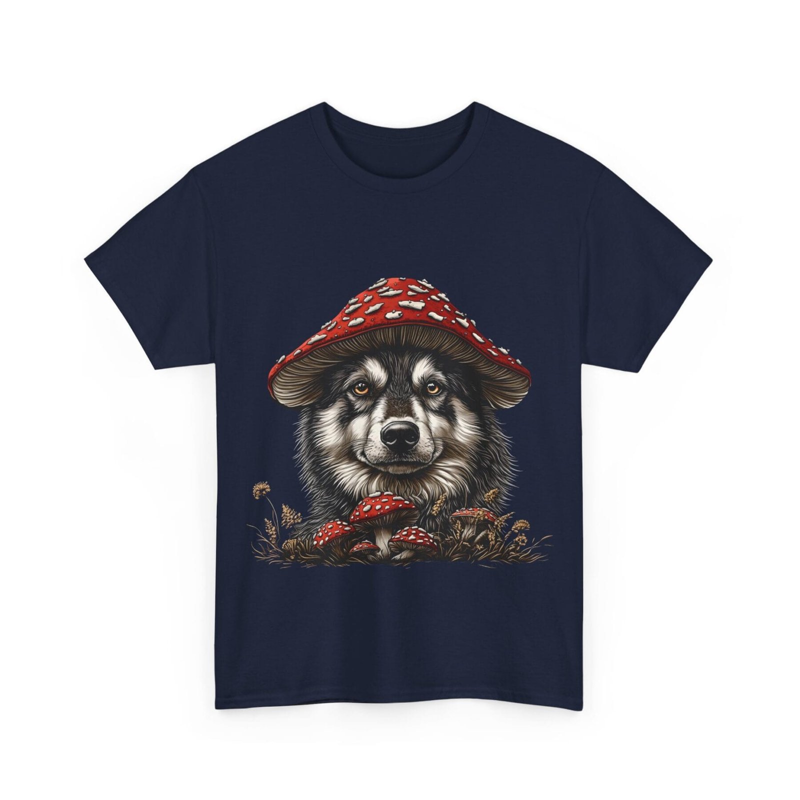 Grzybopsiak: T-shirt muchomor pies 3 – unisex - Image 6