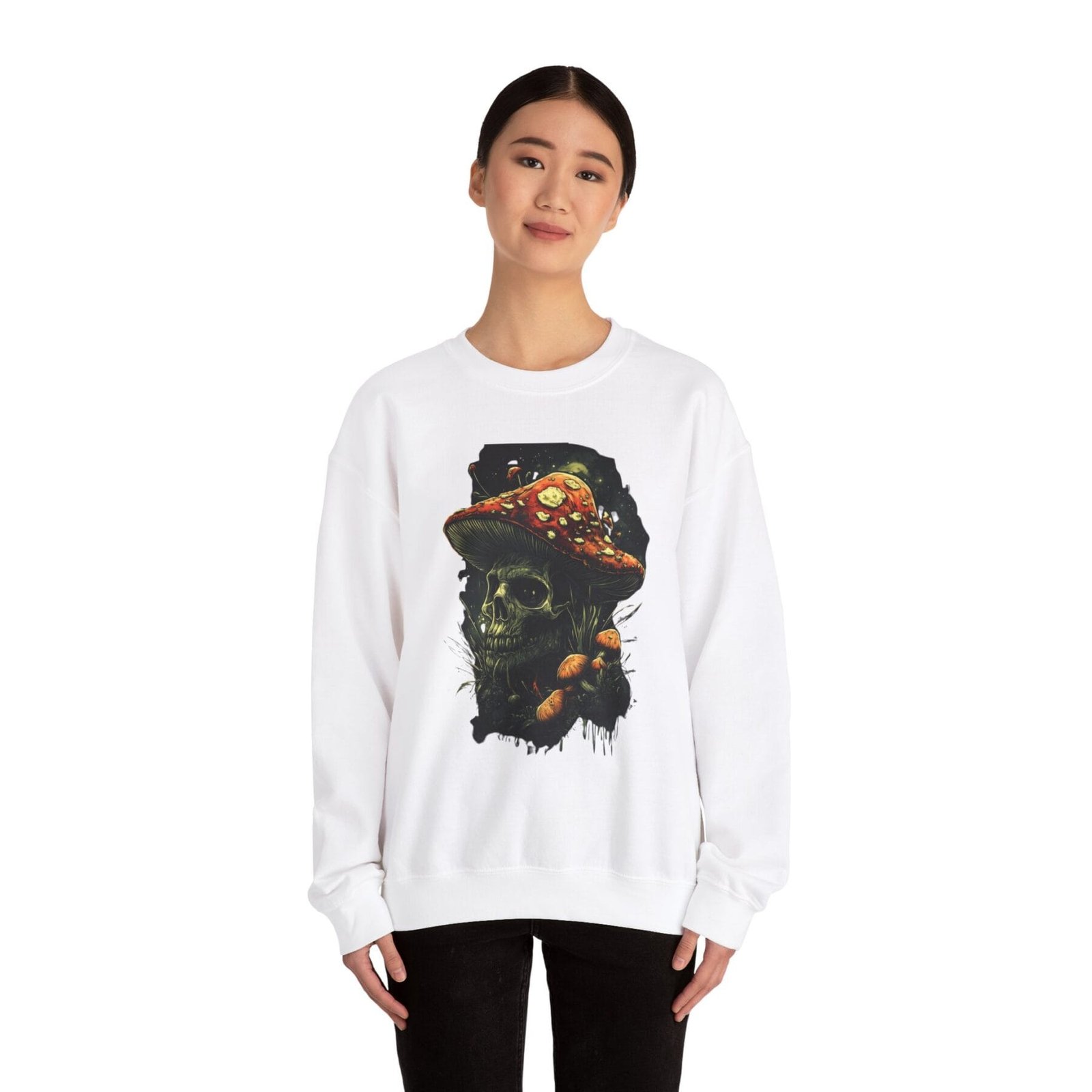 Bluza basic z motywem grzybowym 16 - Image 7