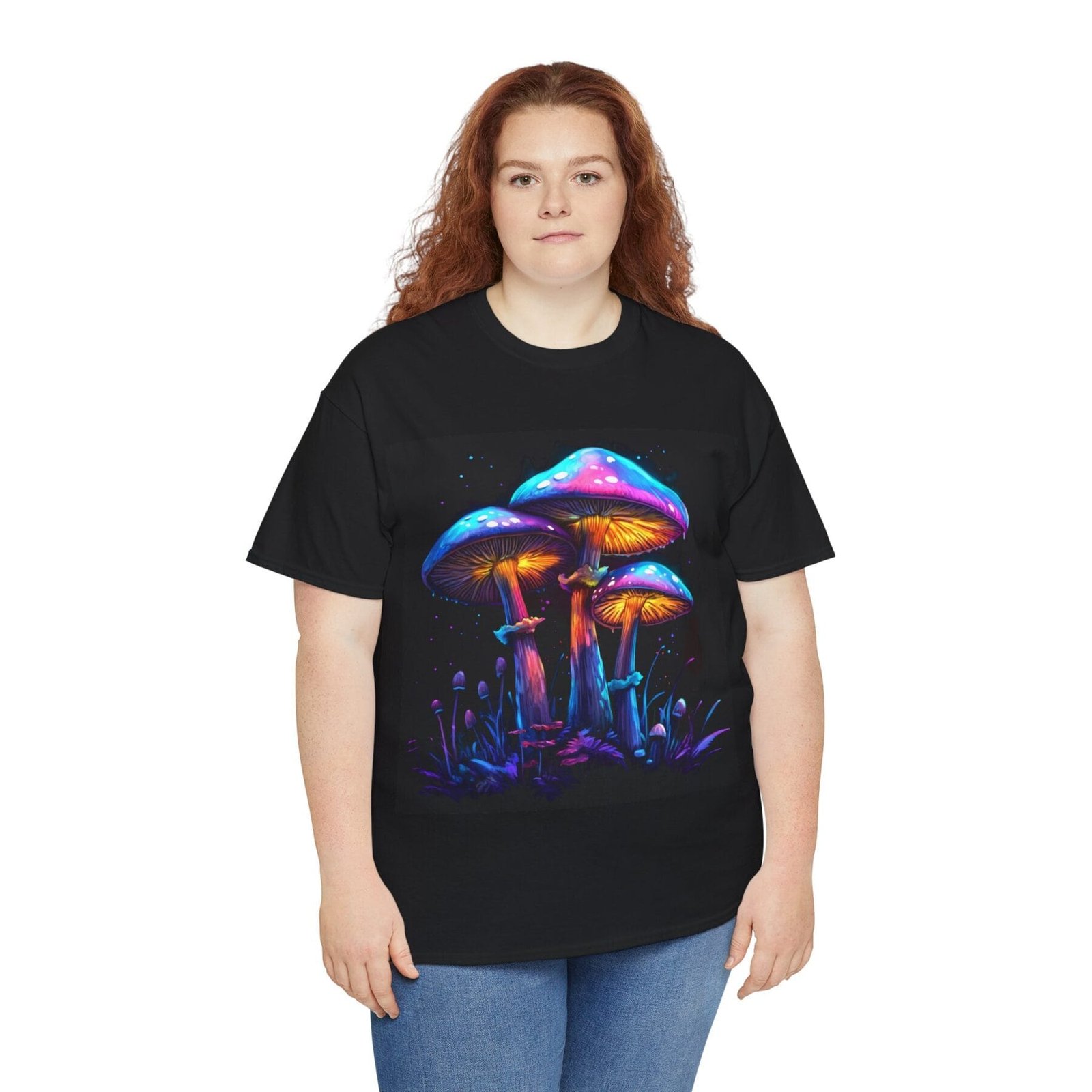 Glowy Shroom 1: T-shirt unisex - Image 9