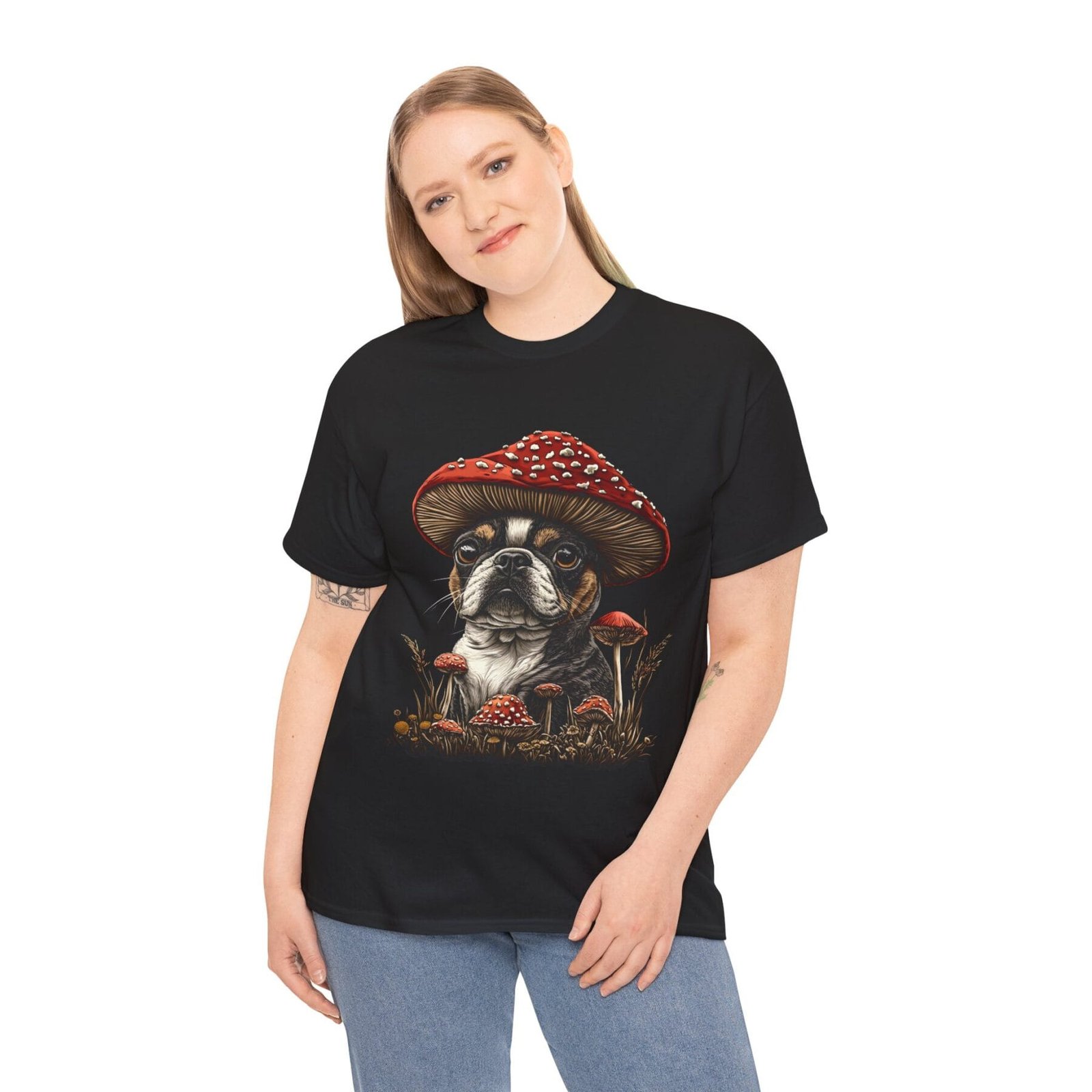 Grzybopsiak: T-shirt muchomor pies 5 – unisex - Image 12