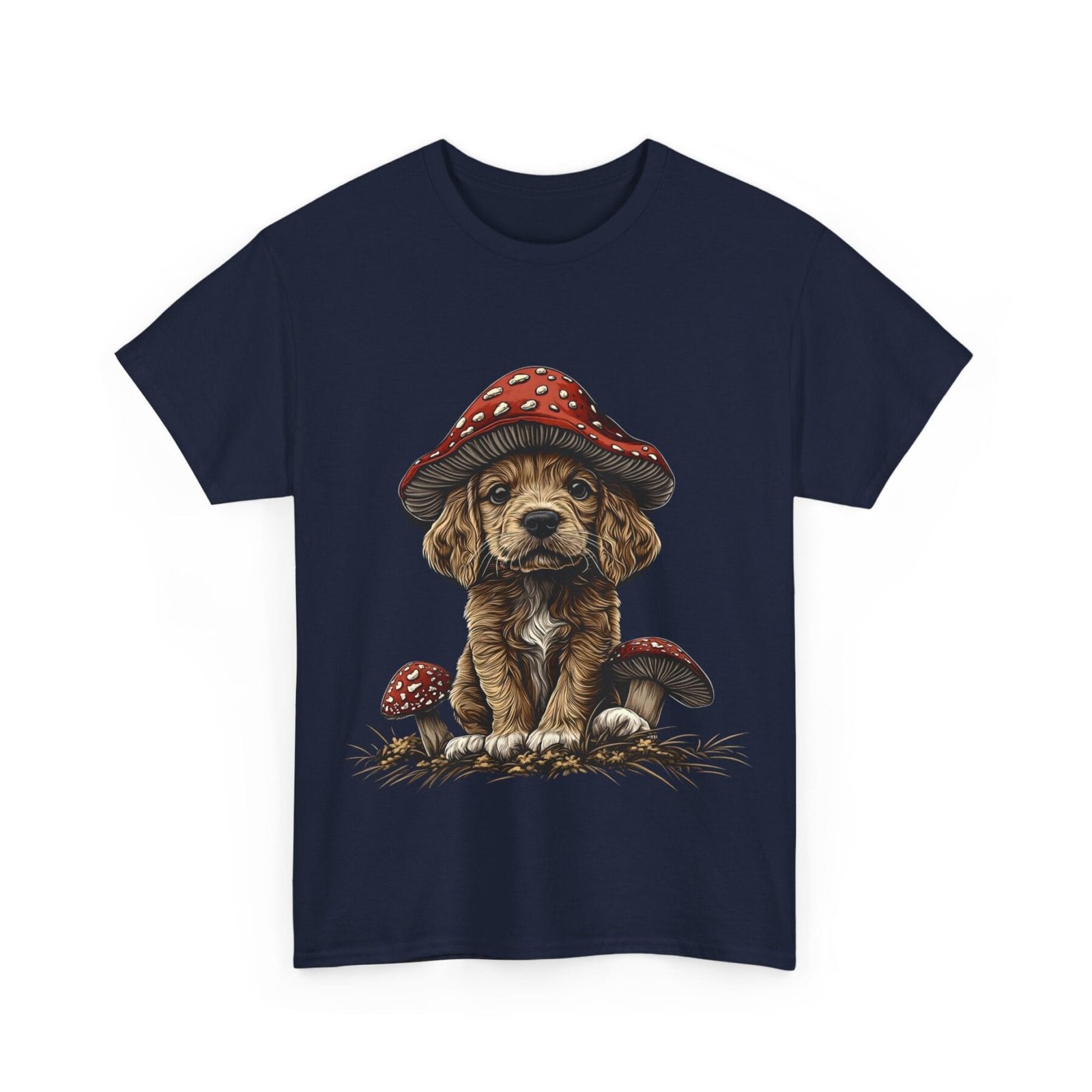 Grzybopsiak: T-shirt muchomor pies – unisex - Image 6