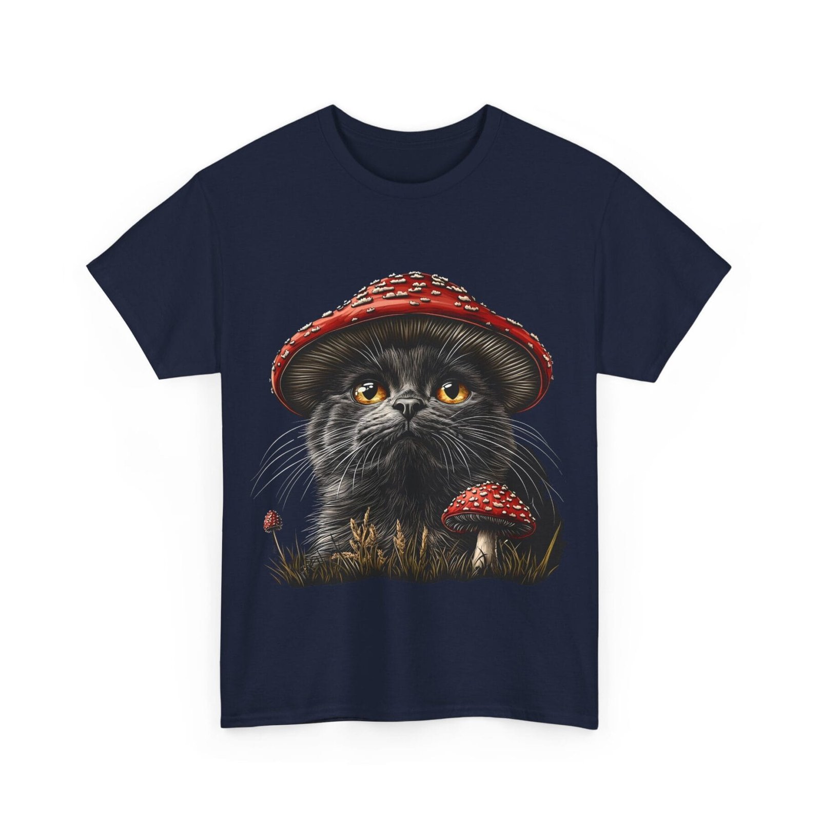 Grzybokot: T-shirt muchomor kot 3 – unisex - Image 5