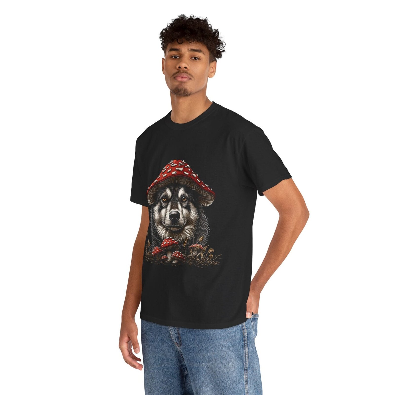 Grzybopsiak: T-shirt muchomor pies 3 – unisex - Image 15
