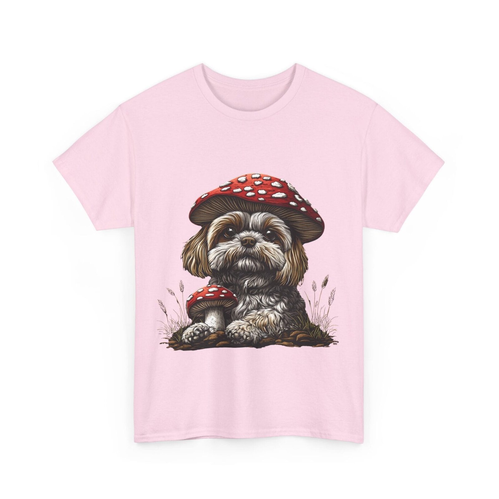 Grzybopsiak: T-shirt muchomor pies 4 – unisex - Image 7