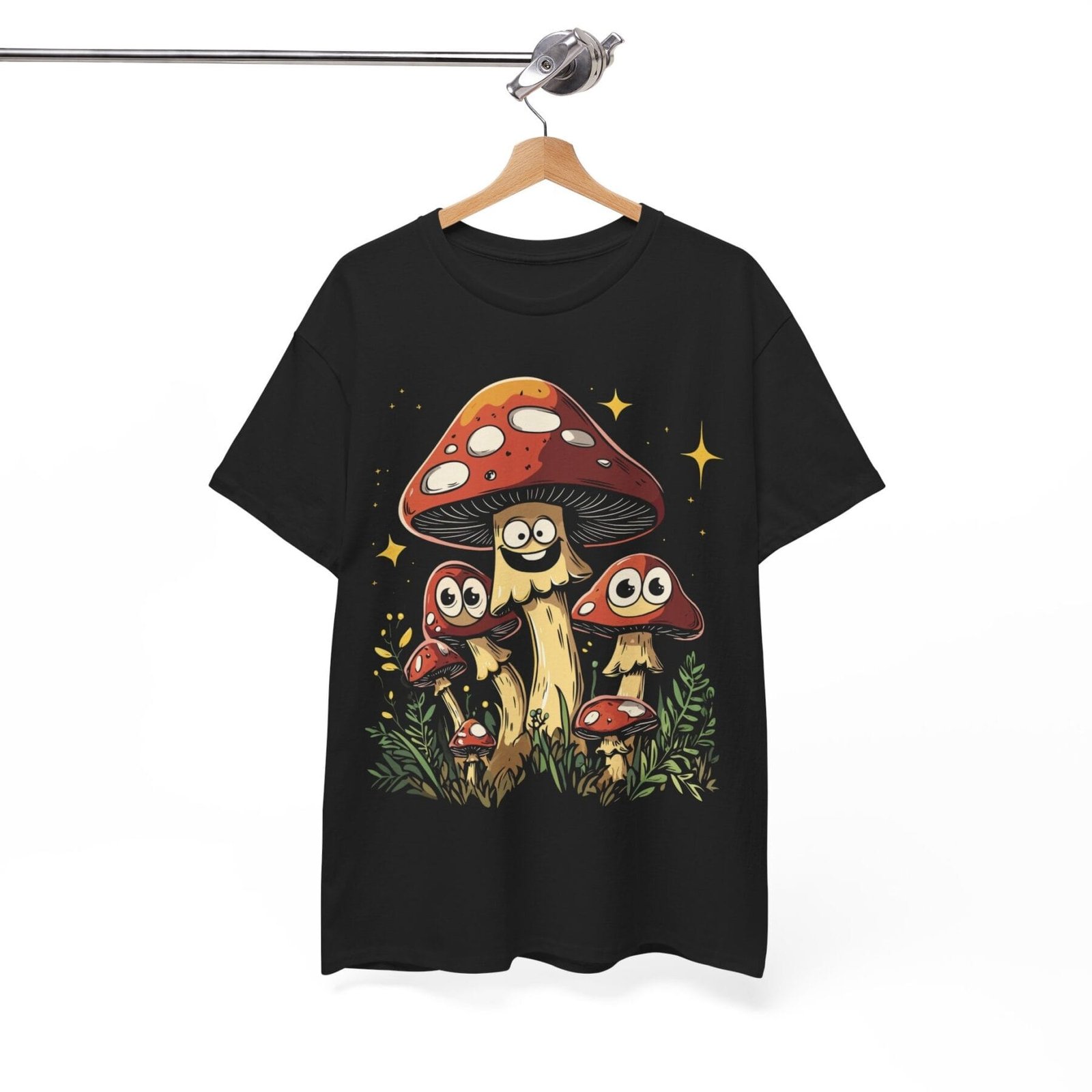 Cartoon Shroom 1: T-shirt unisex - Image 6