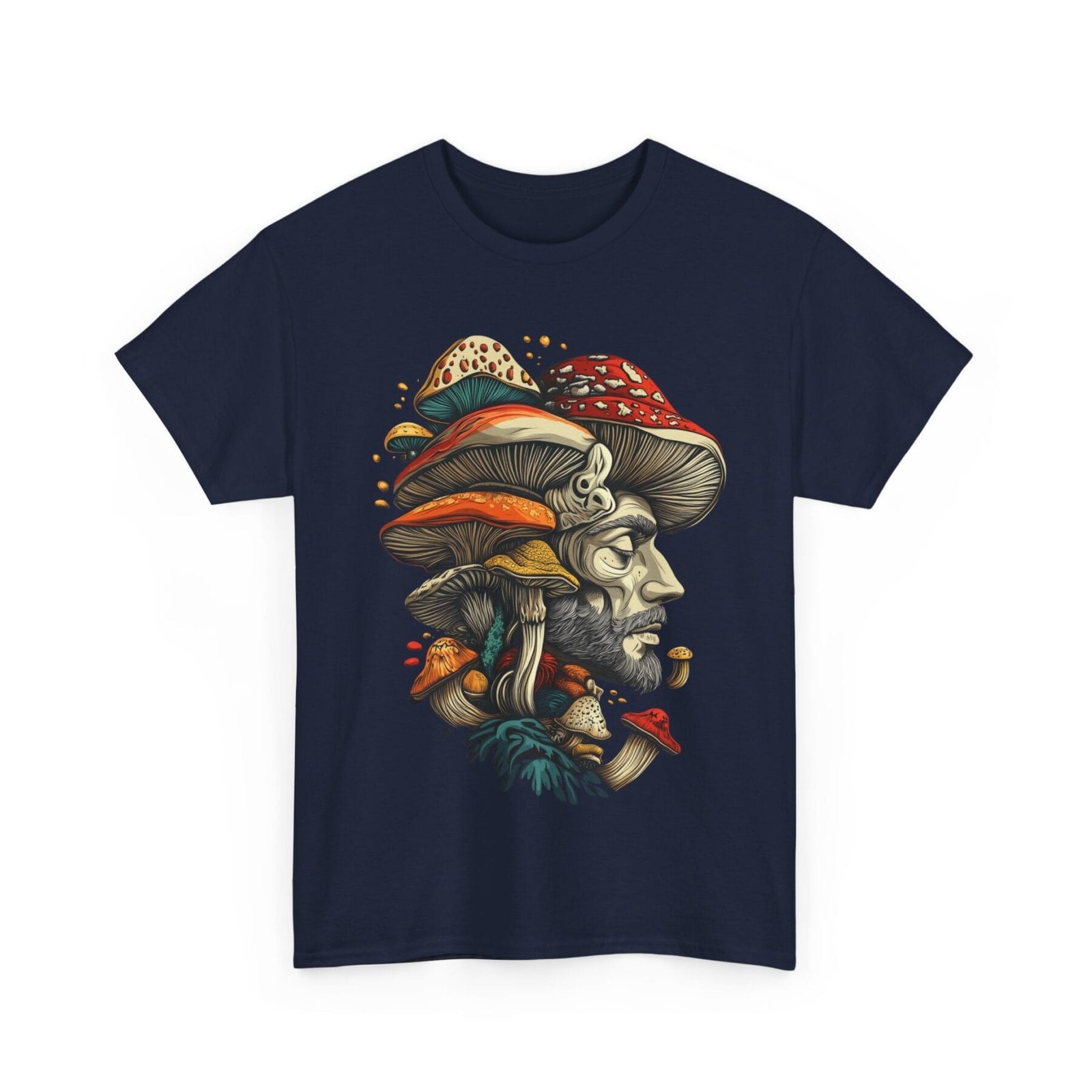 Mushroom Head 6: T-shirt unisex - Image 5