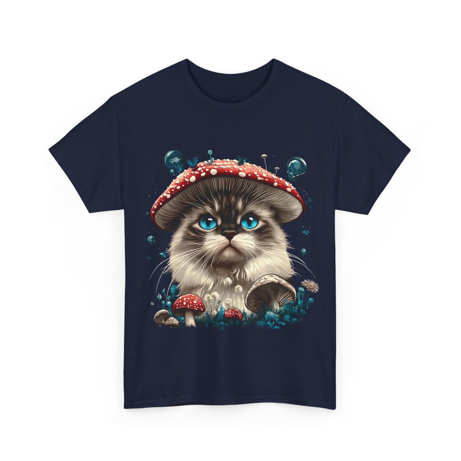 Grzybokot: T-shirt muchomor kot 5 – unisex - Image 6