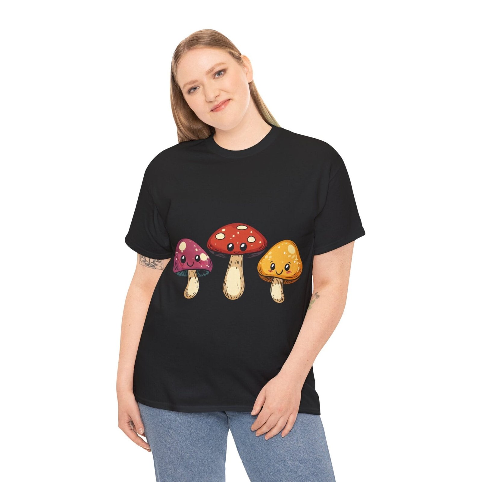Cartoon Shroom 2: T-shirt unisex - Image 12