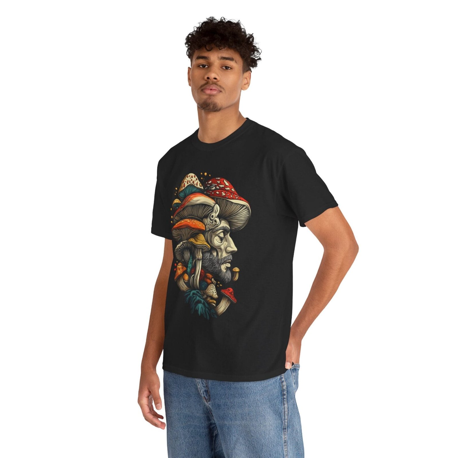 Mushroom Head 6: T-shirt unisex - Image 15