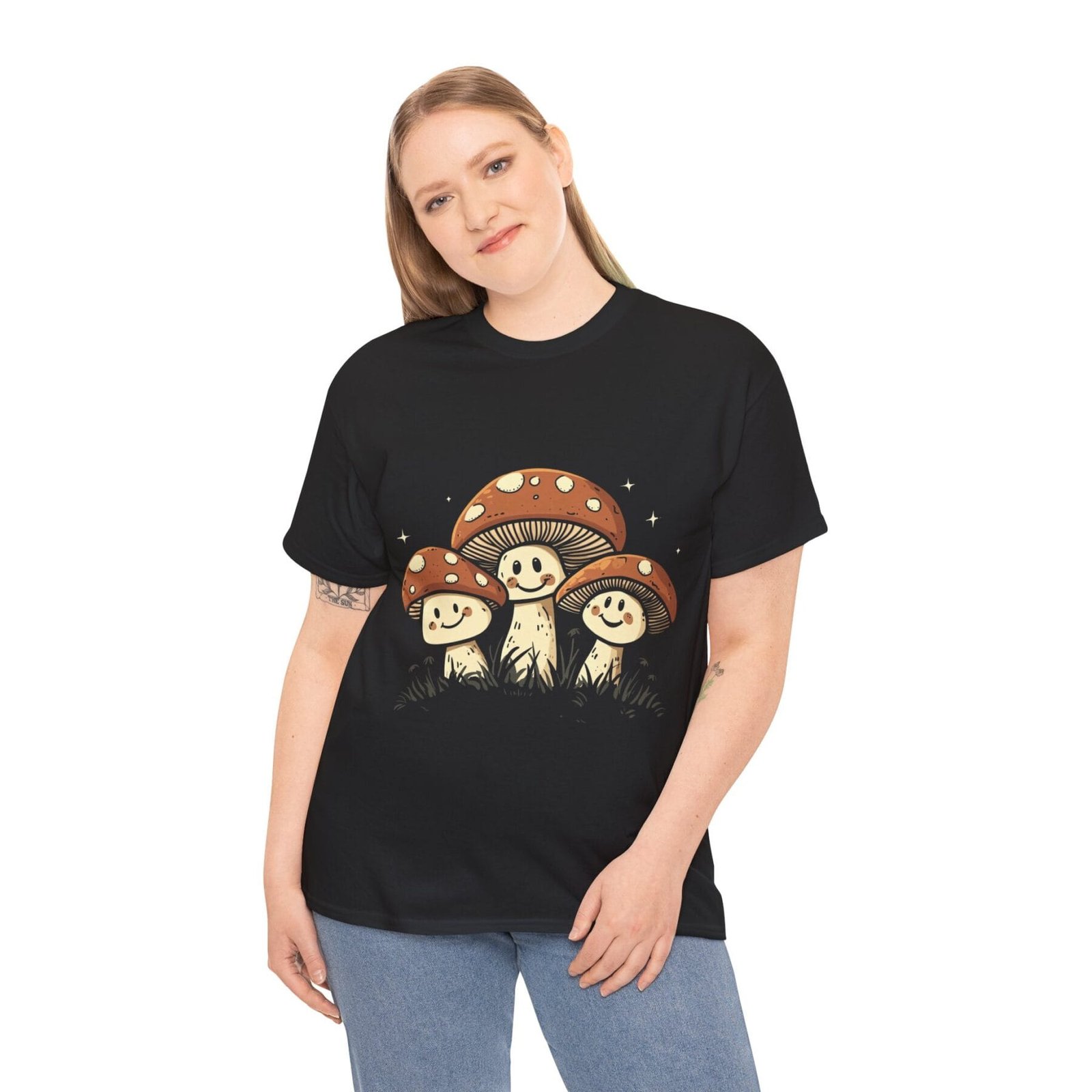 Cartoon Shroom 6: T-shirt unisex - Image 9
