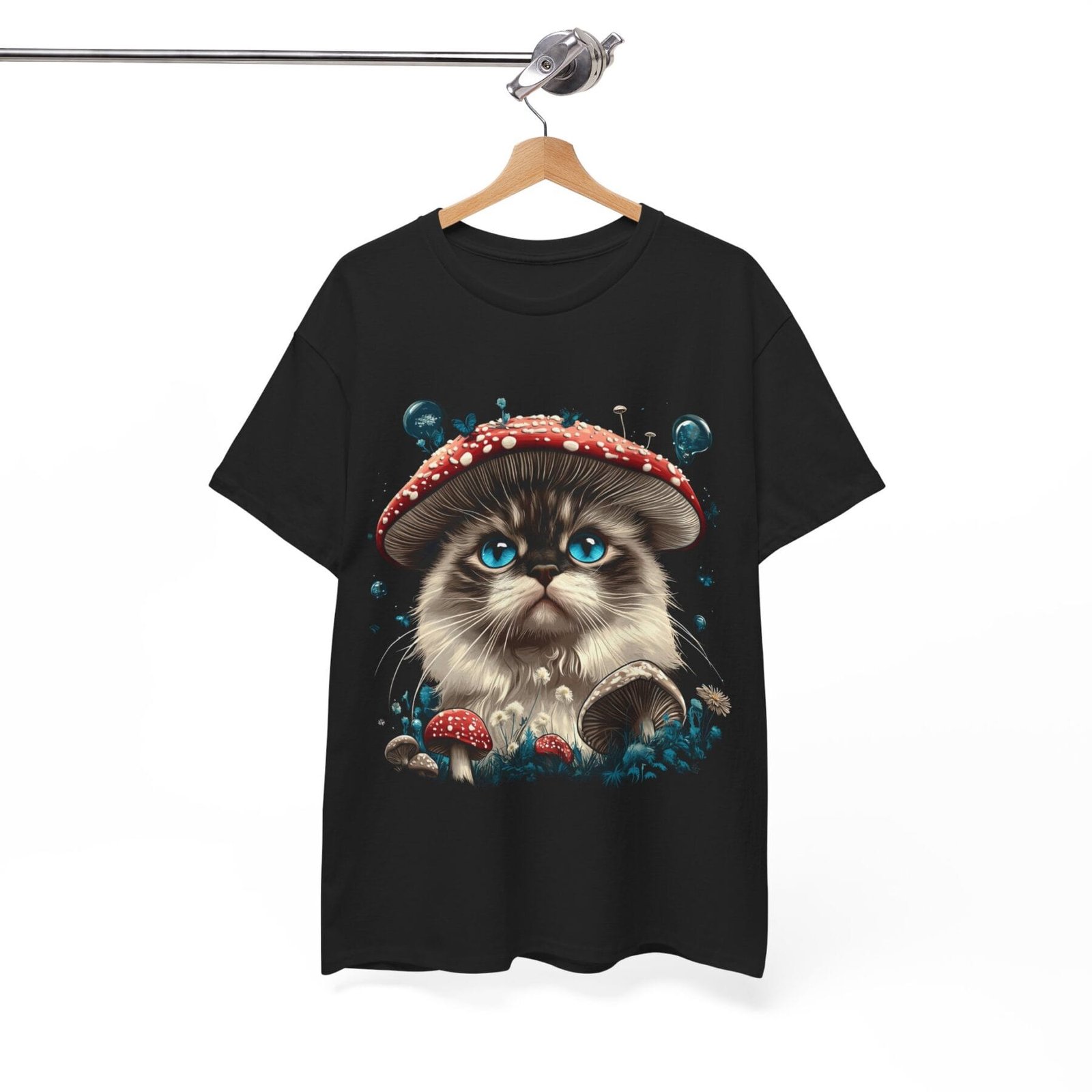 Grzybokot: T-shirt muchomor kot 5 – unisex - Image 10