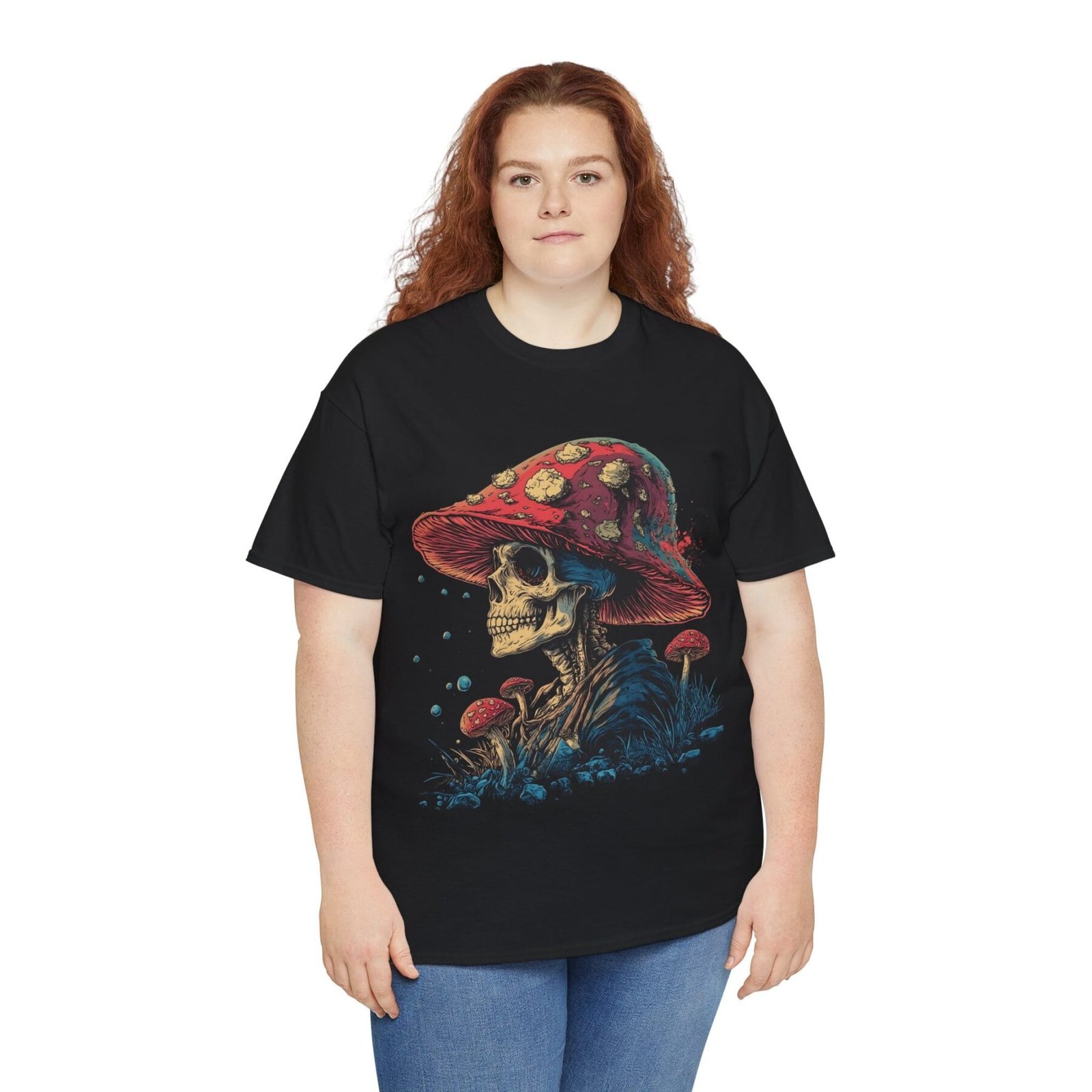 Mushroom Head 7: T-shirt unisex - Image 14