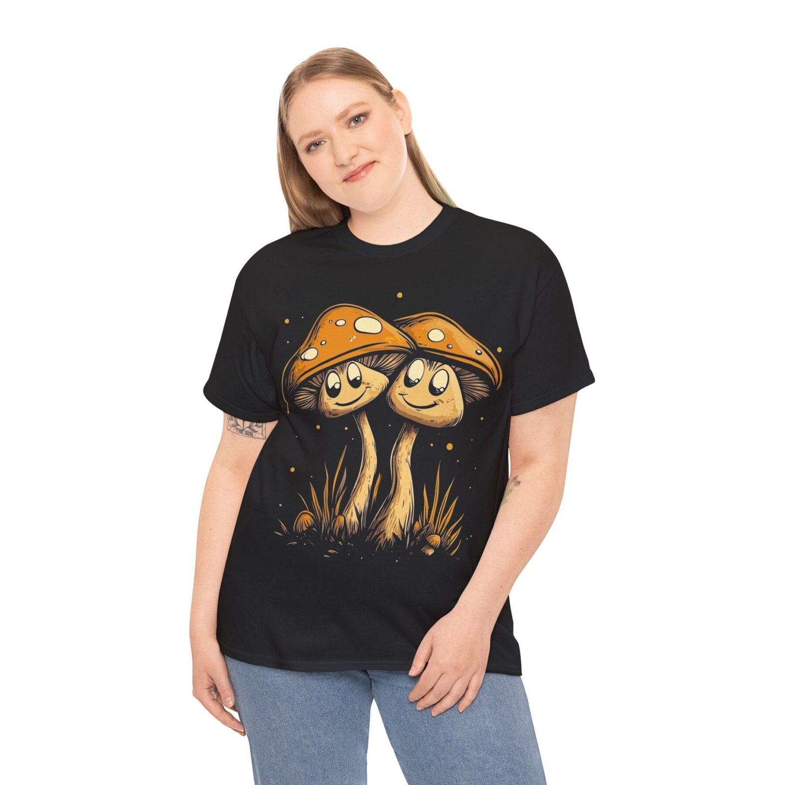 Cartoon Shroom 5: T-shirt unisex - Image 8