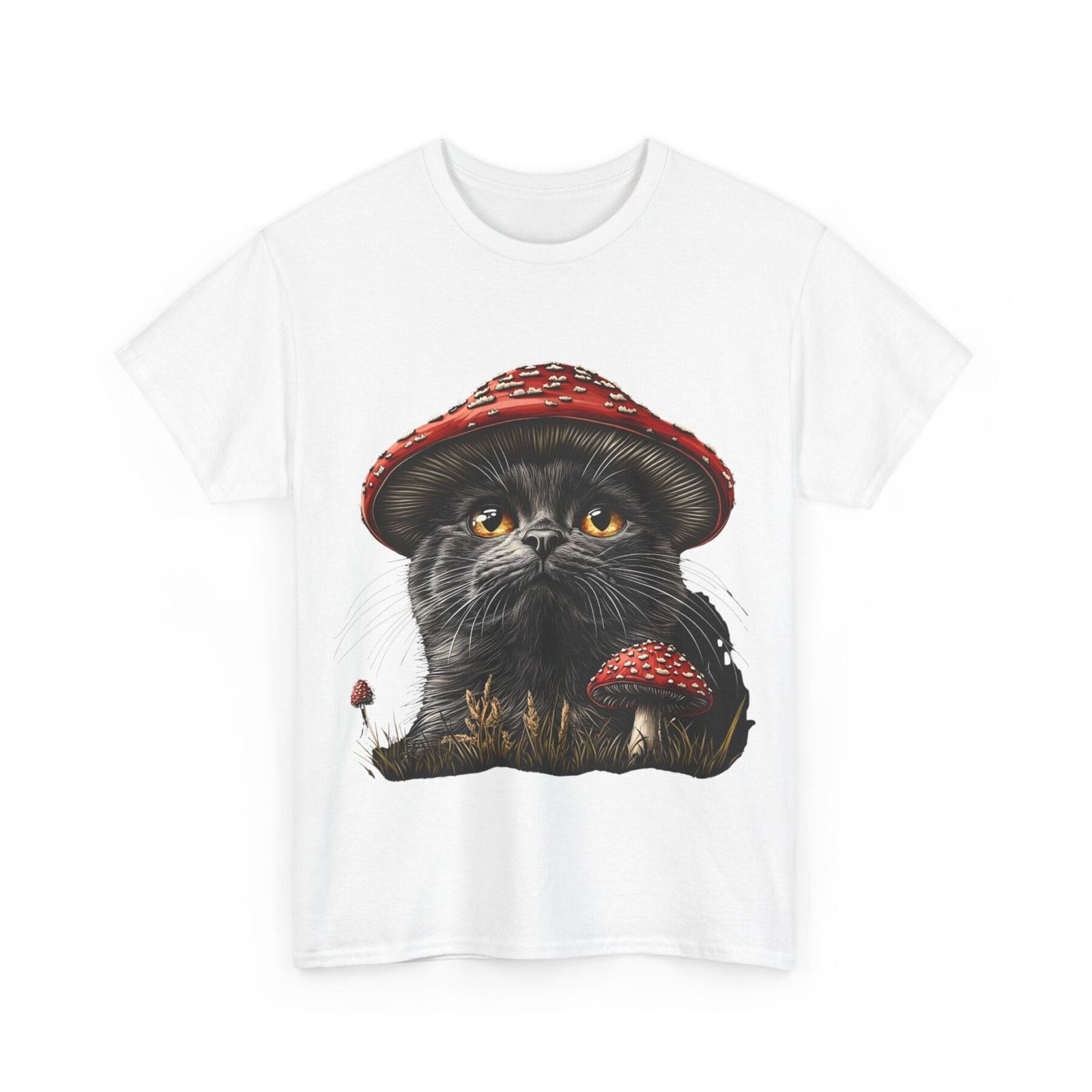 Grzybokot: T-shirt muchomor kot 3 – unisex - Image 4