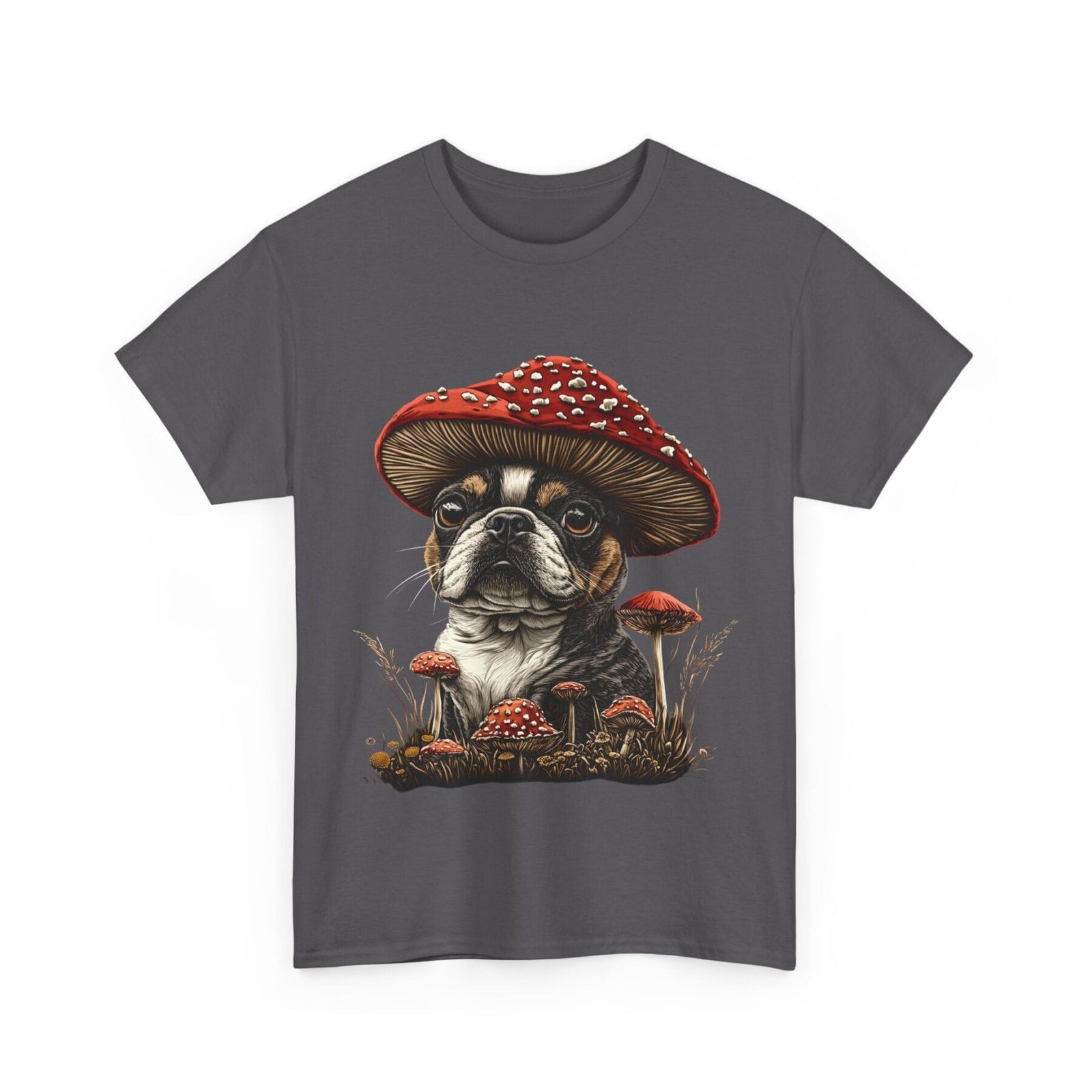 Grzybopsiak: T-shirt muchomor pies 5 – unisex - Image 3