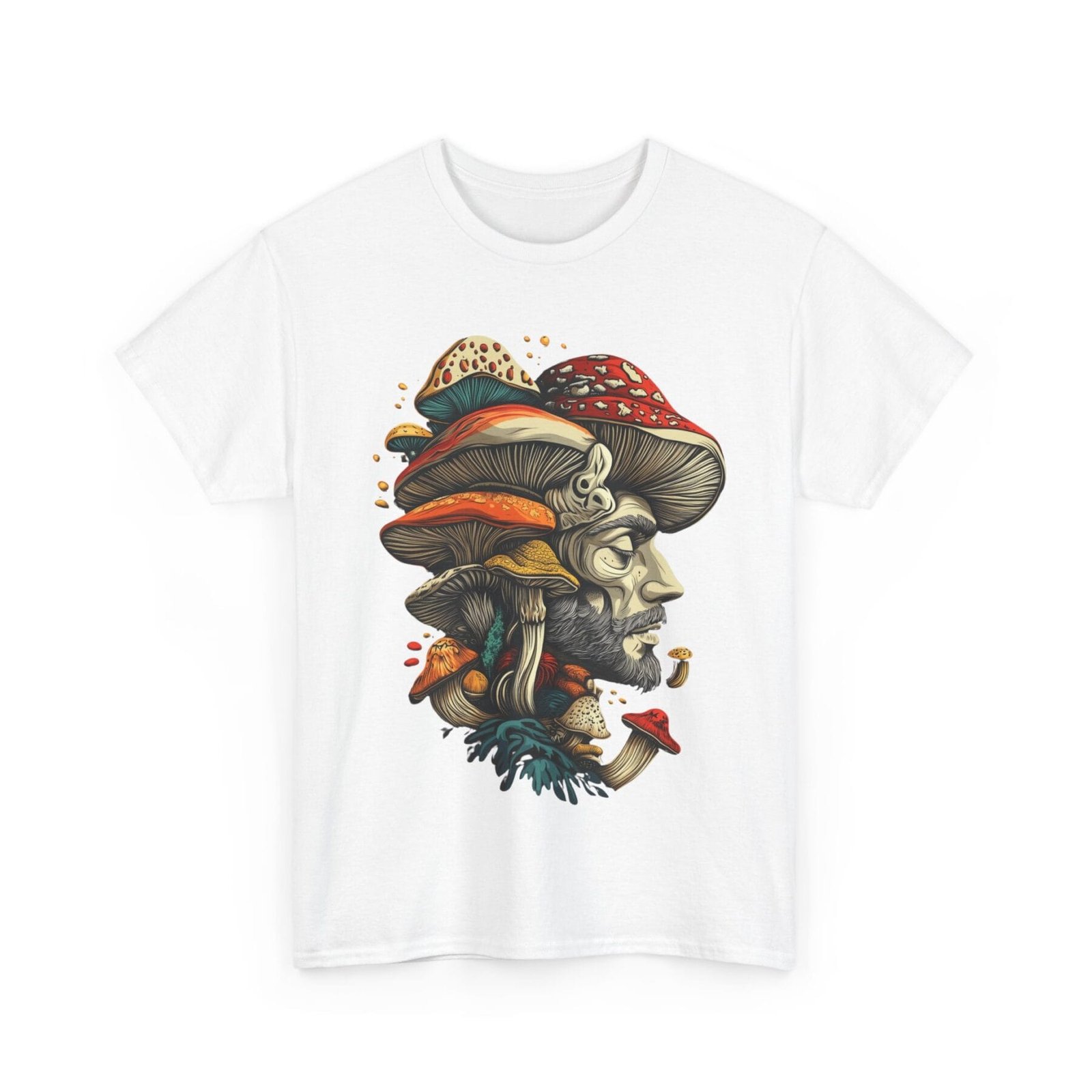 Mushroom Head 6: T-shirt unisex - Image 2