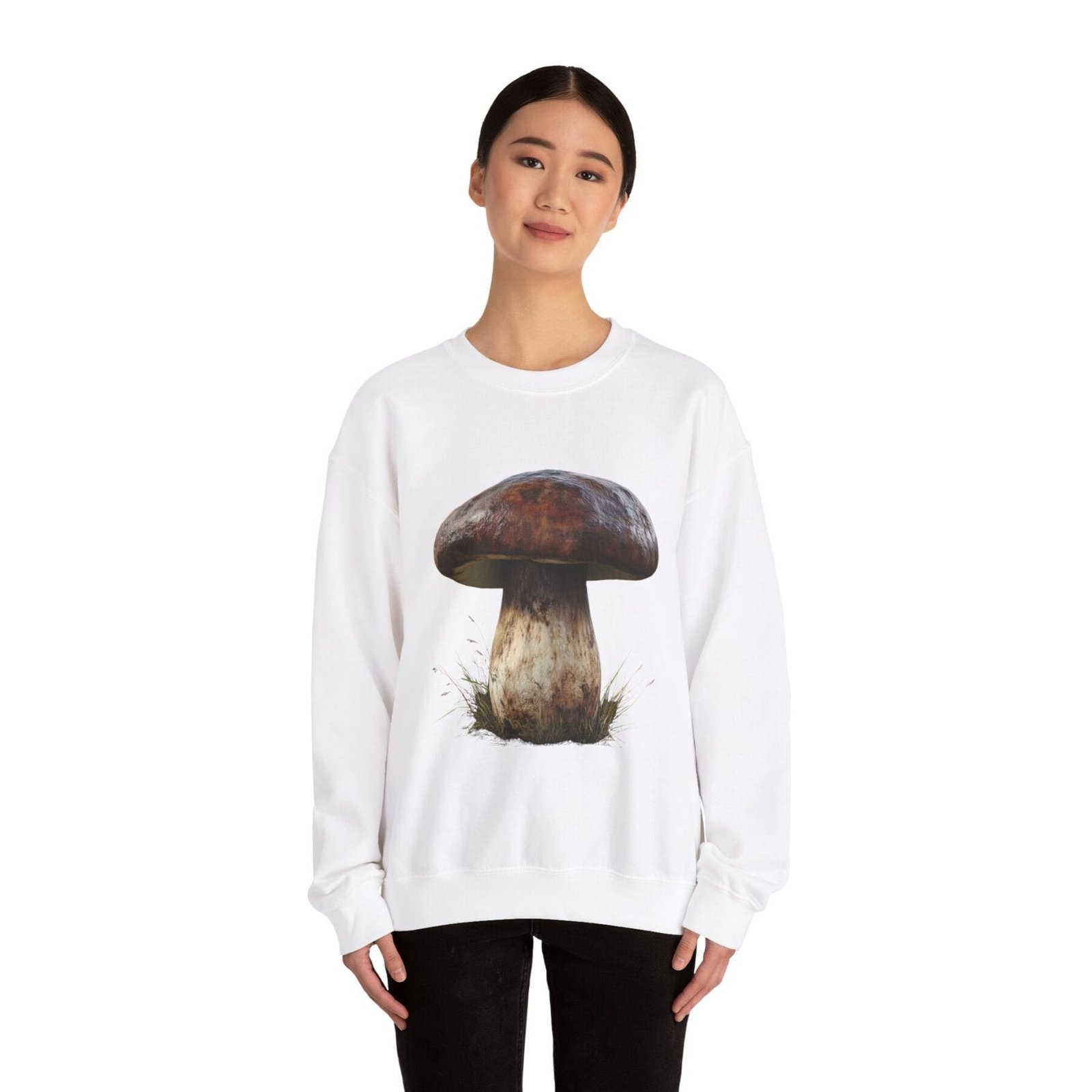 Bluza basic z motywem grzybowym 2 - Image 6
