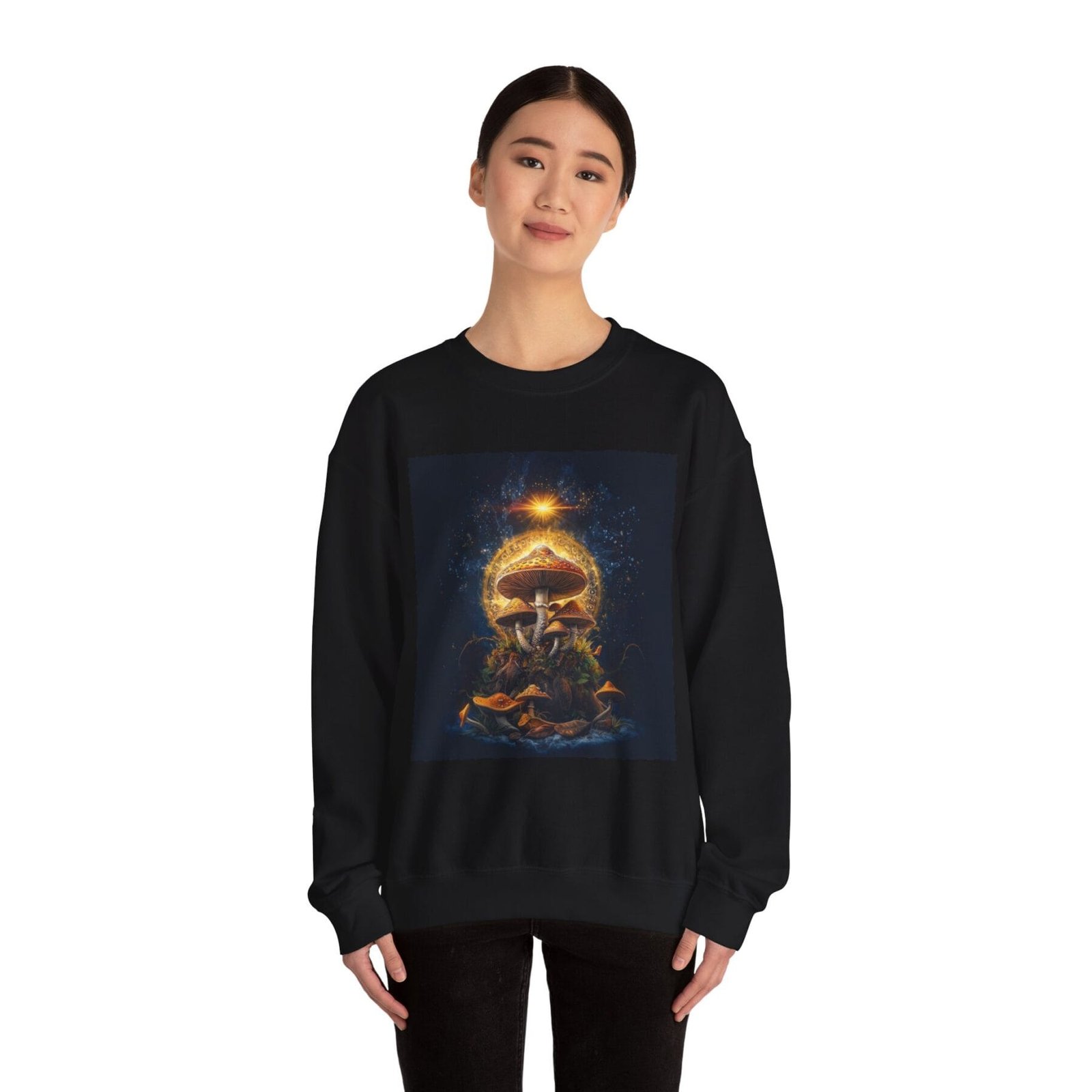 Bluza basic z motywem grzybowym 22 - Image 4