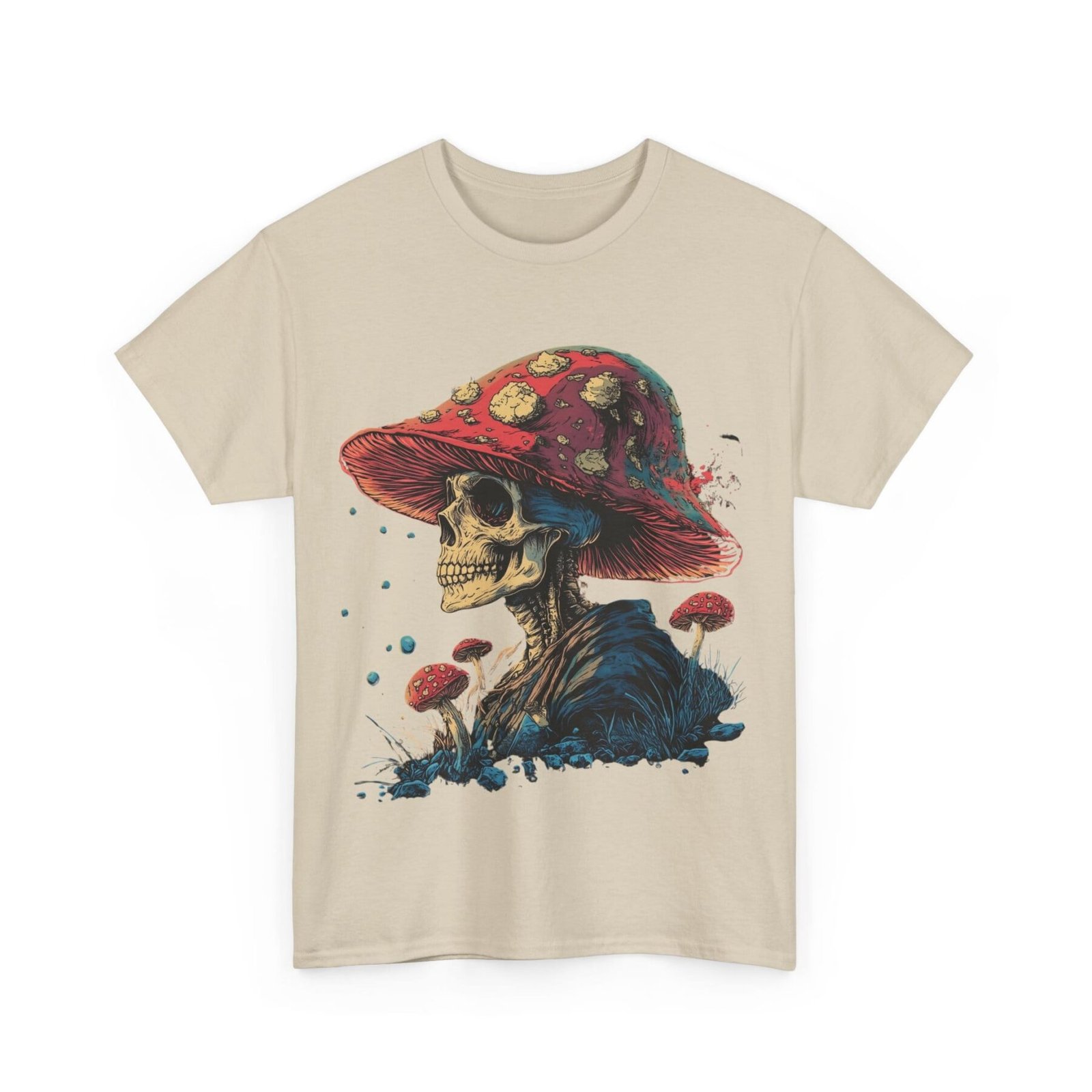 Mushroom Head 7: T-shirt unisex - Image 3