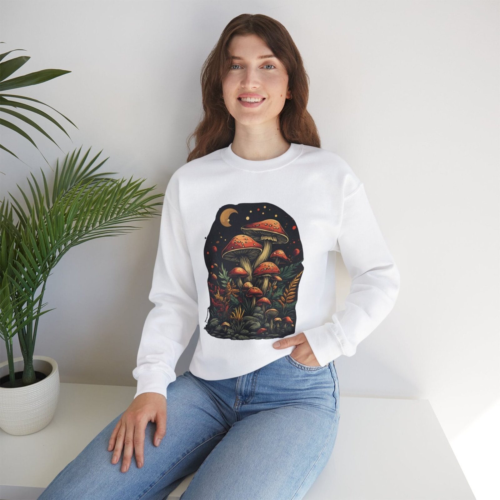 Bluza basic z motywem grzybowym 33 - Image 14