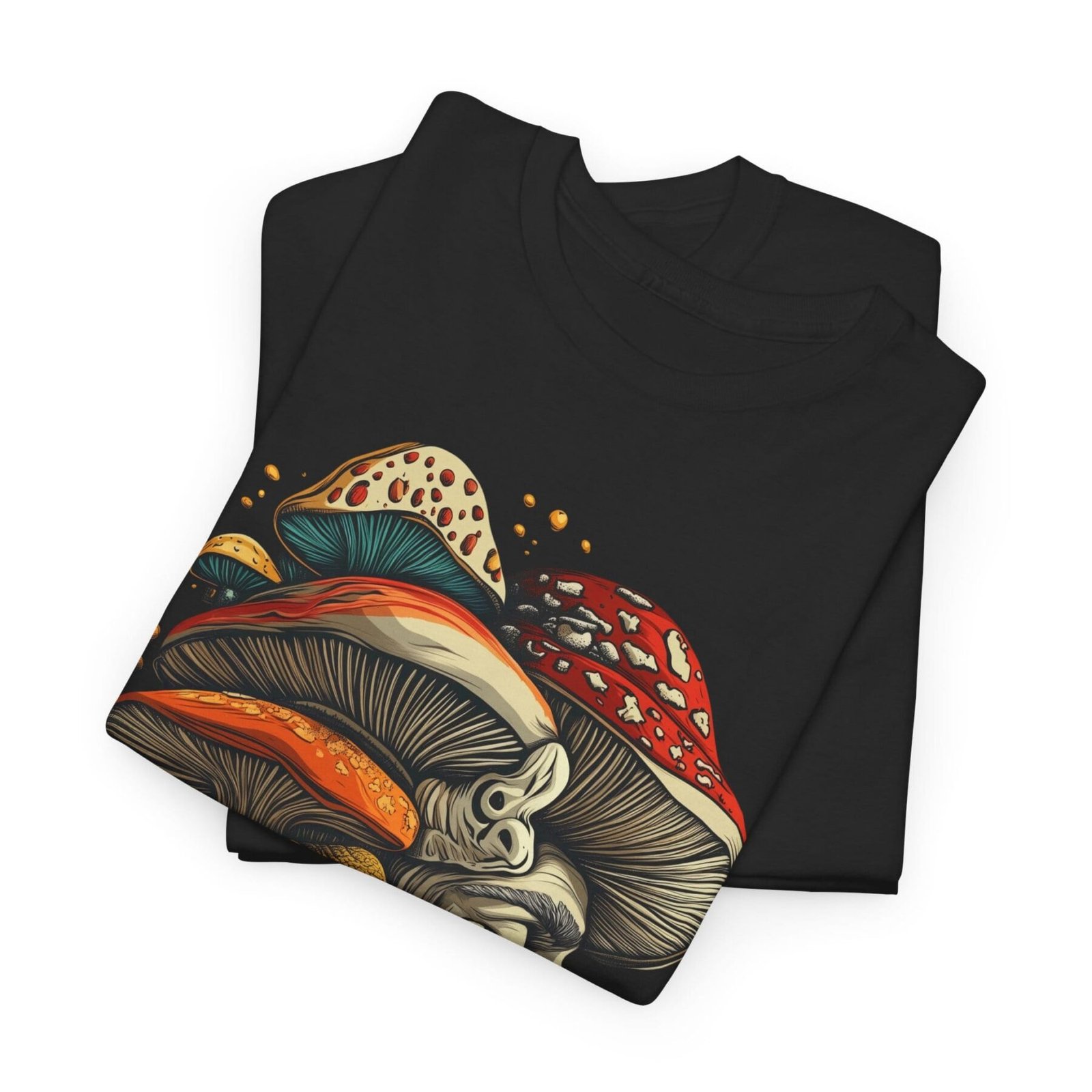 Mushroom Head 6: T-shirt unisex - Image 9
