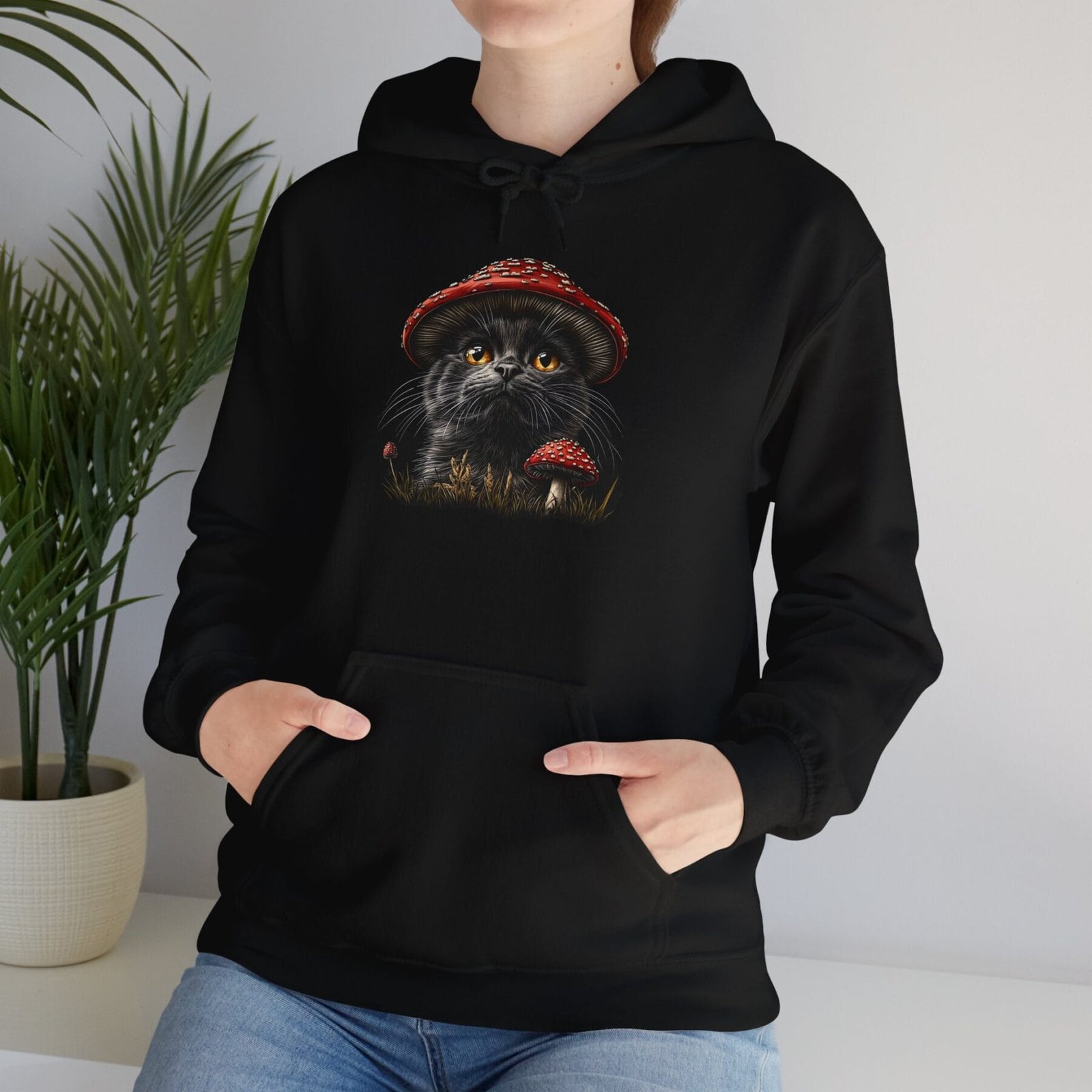 Bluza z kapturem Grzybokot 3 - Image 10