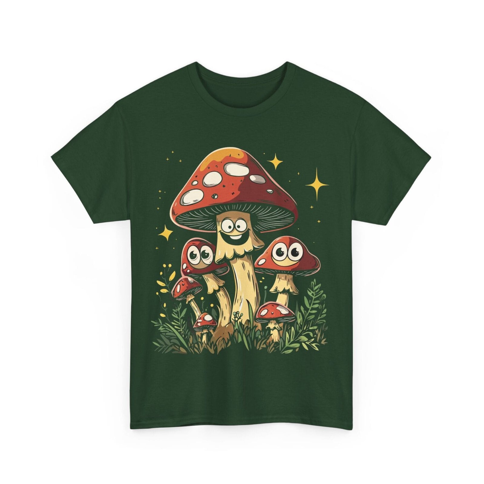 Cartoon Shroom 1: T-shirt unisex - Image 2